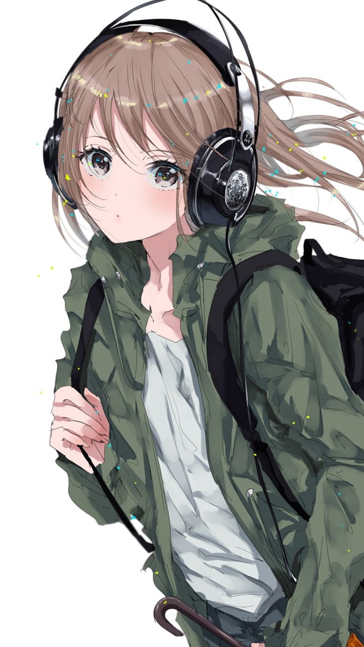 Anime Girl Headphone Wallpapers