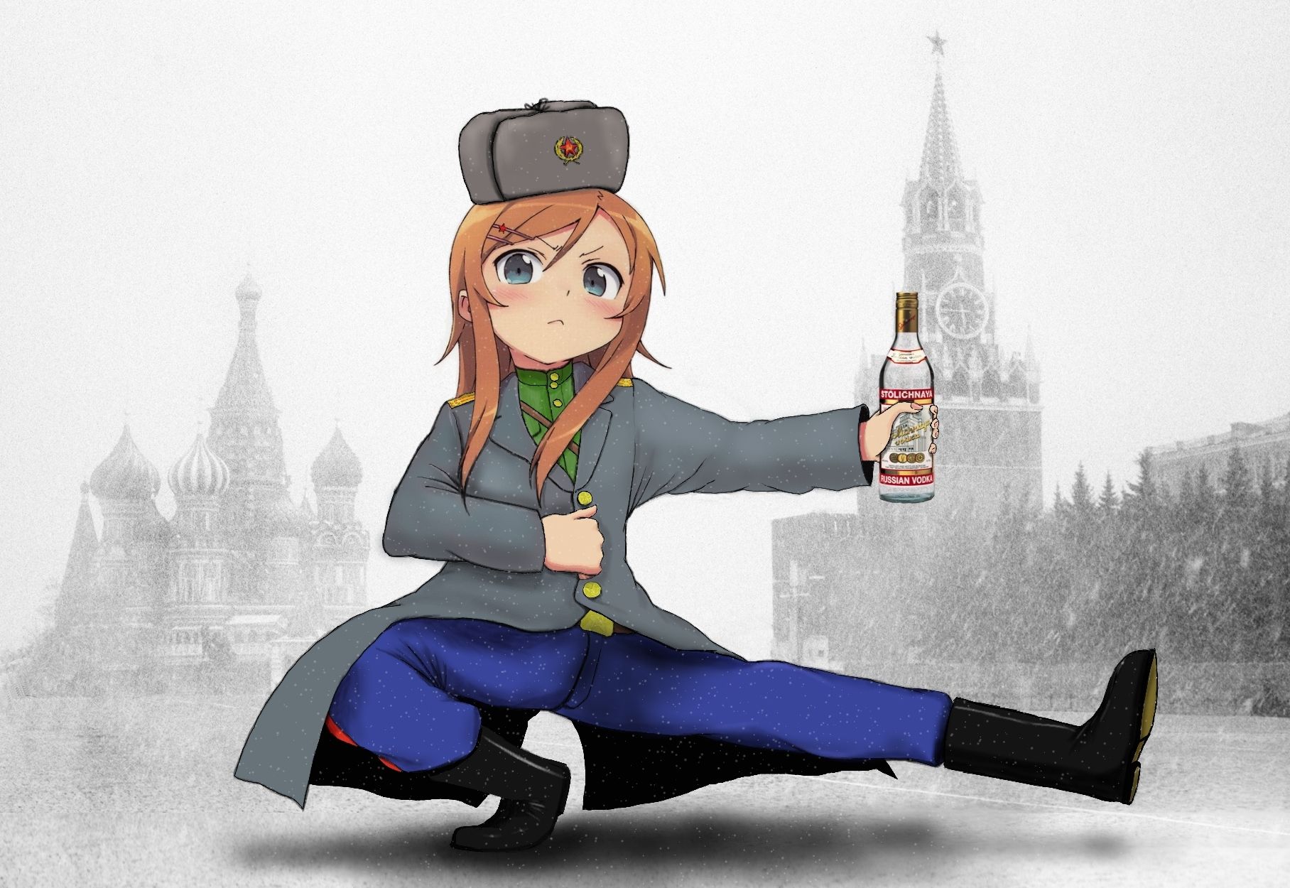 Anime Girl Russian Wallpapers