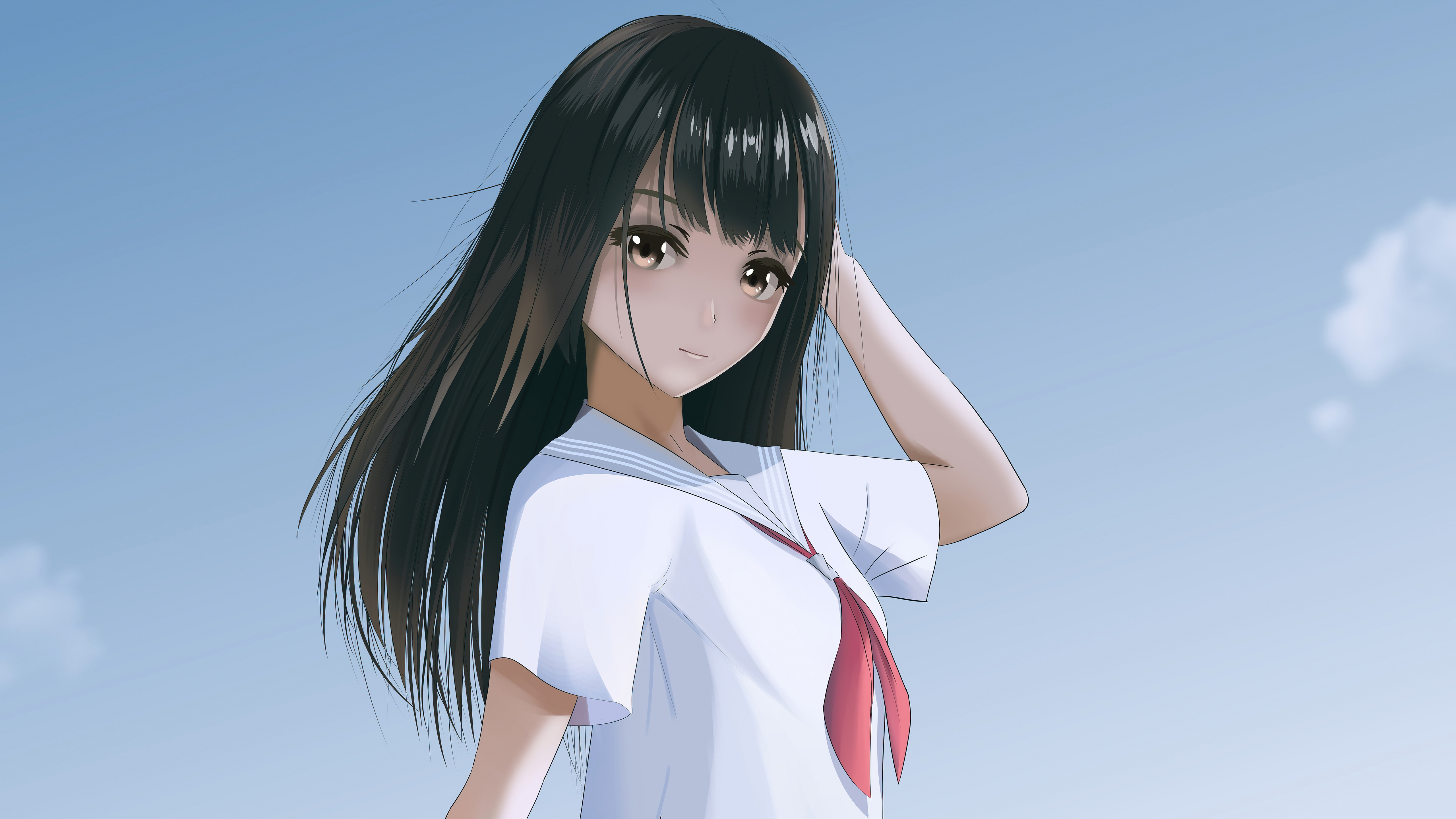 Anime Girl School Wallpapers