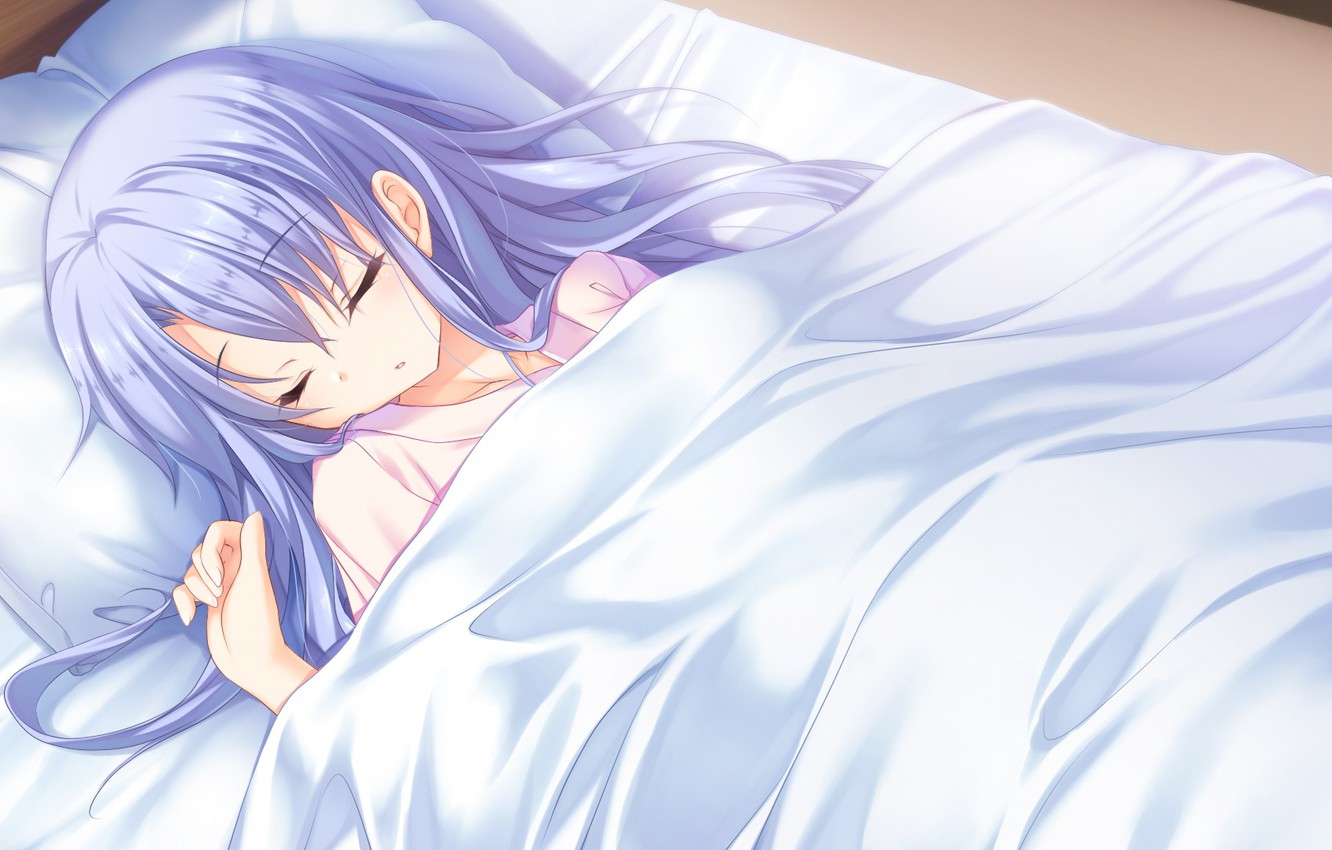 Anime Girl Sleeping Wallpapers