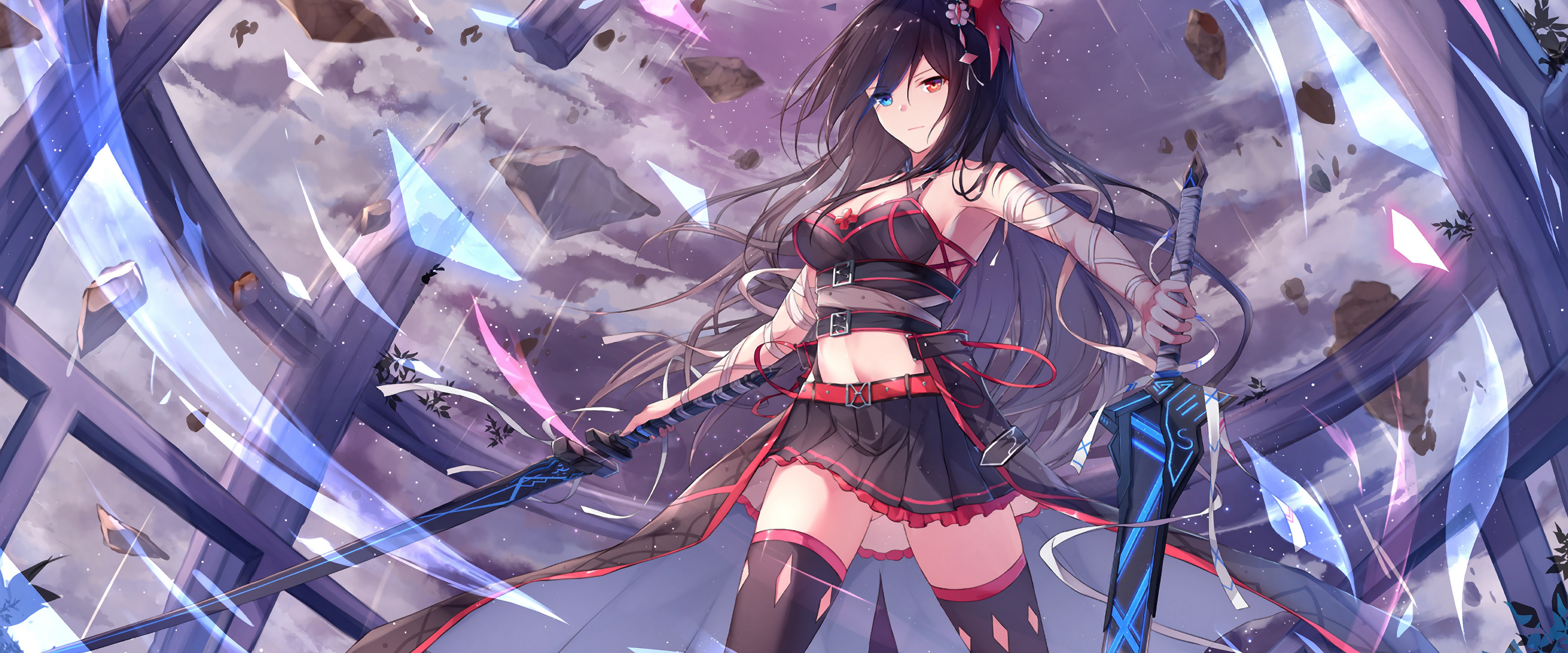 Anime Girl Swordsman Wallpapers