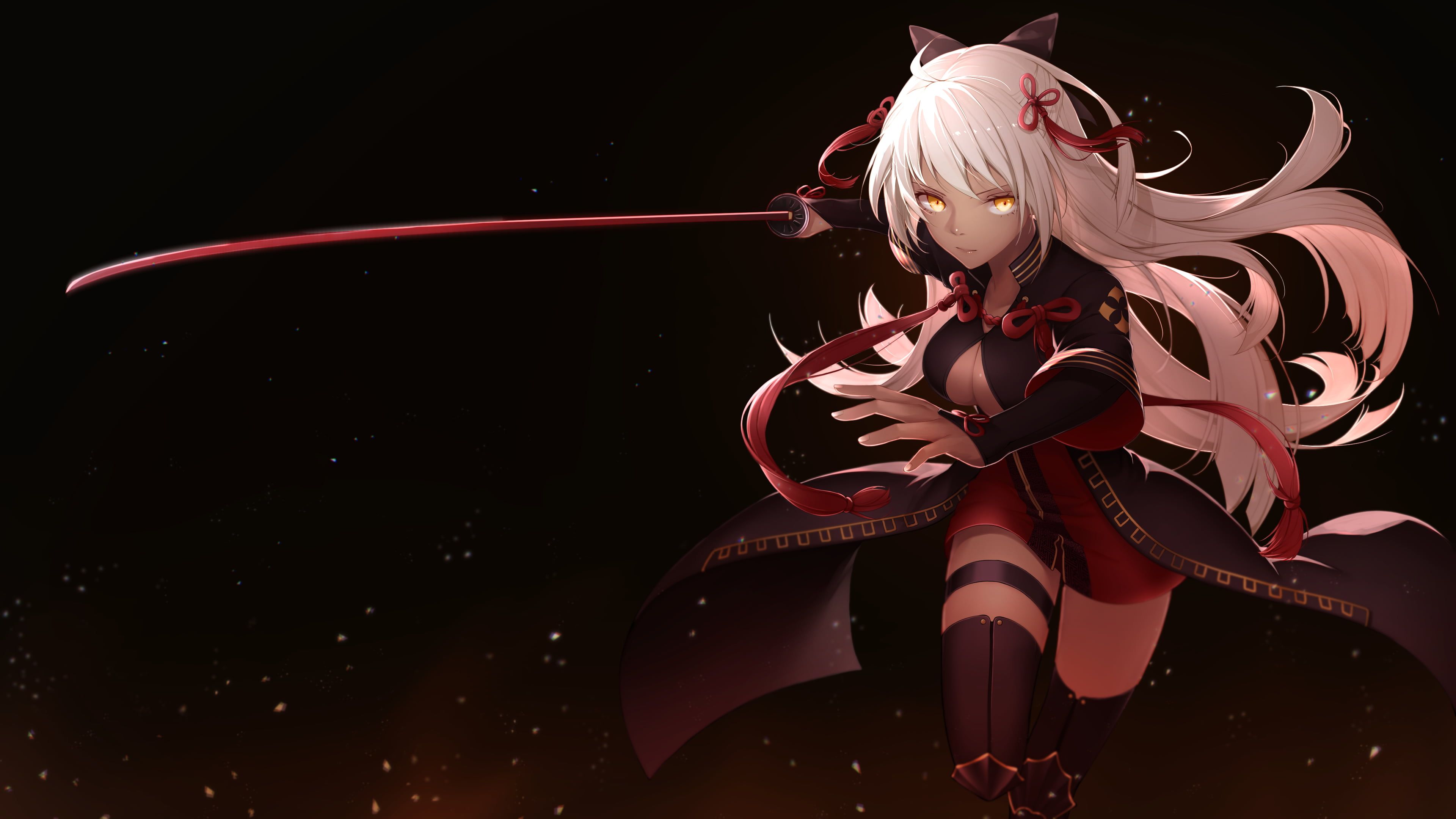 Anime Girl Swordsman Wallpapers