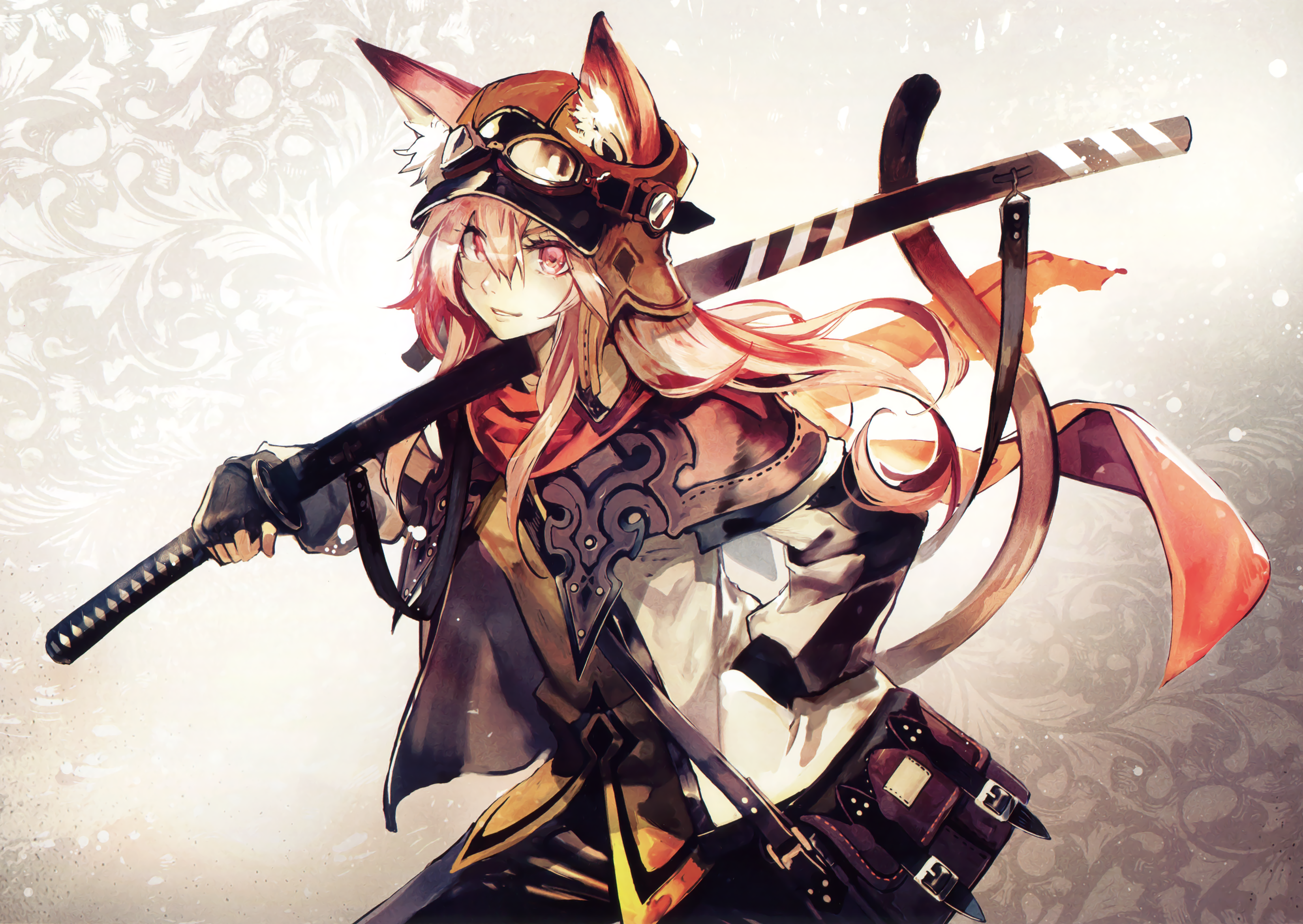 Anime Girl With Swords Wallpapers