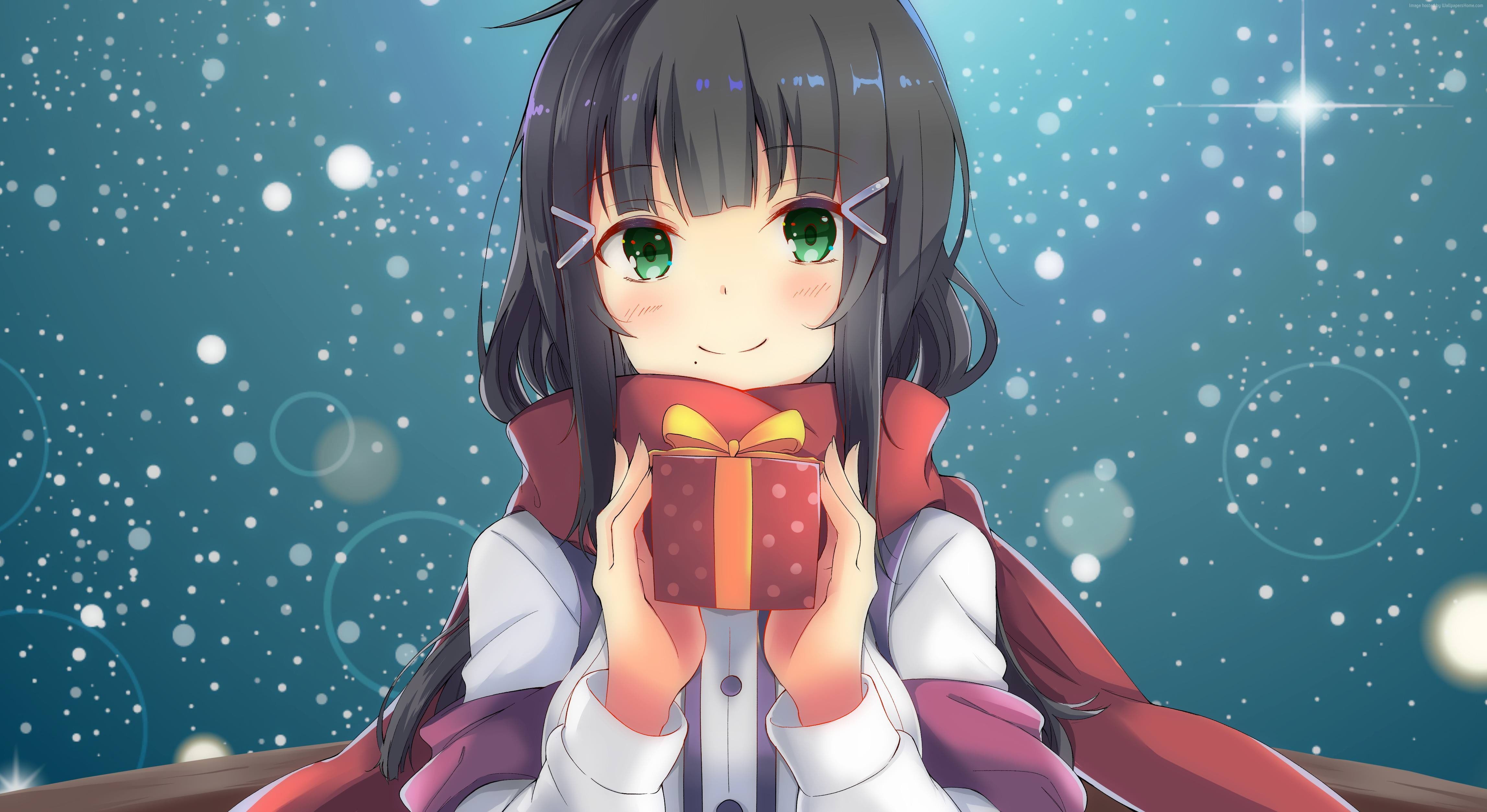 Anime Girls Christmas Wallpapers