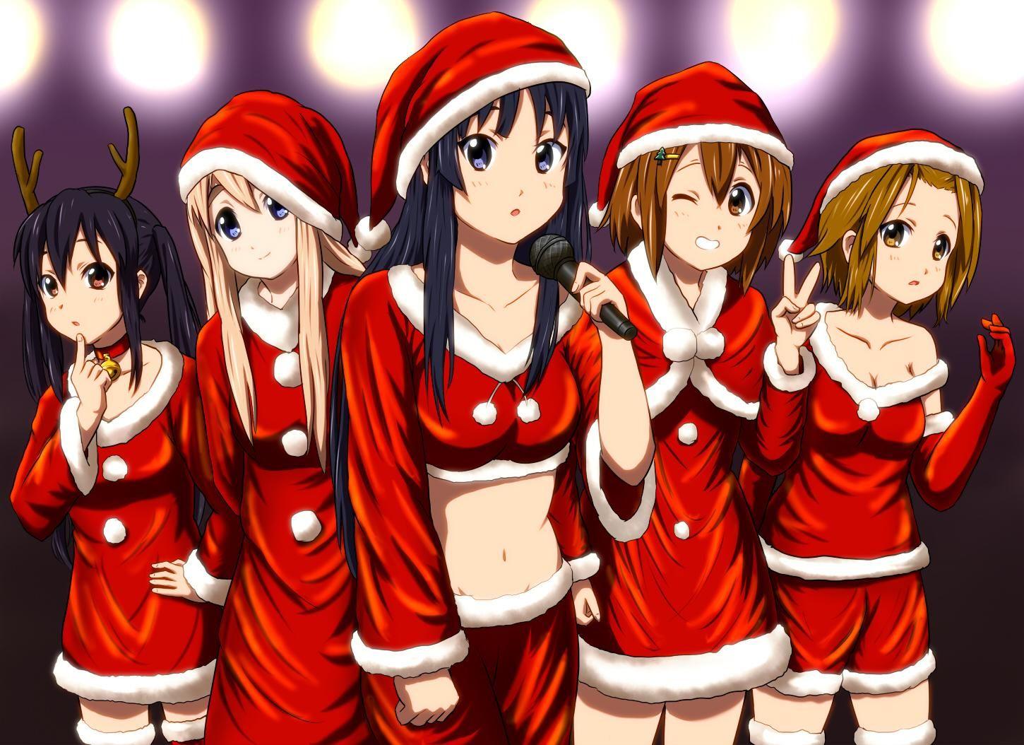 Anime Girls Christmas Wallpapers