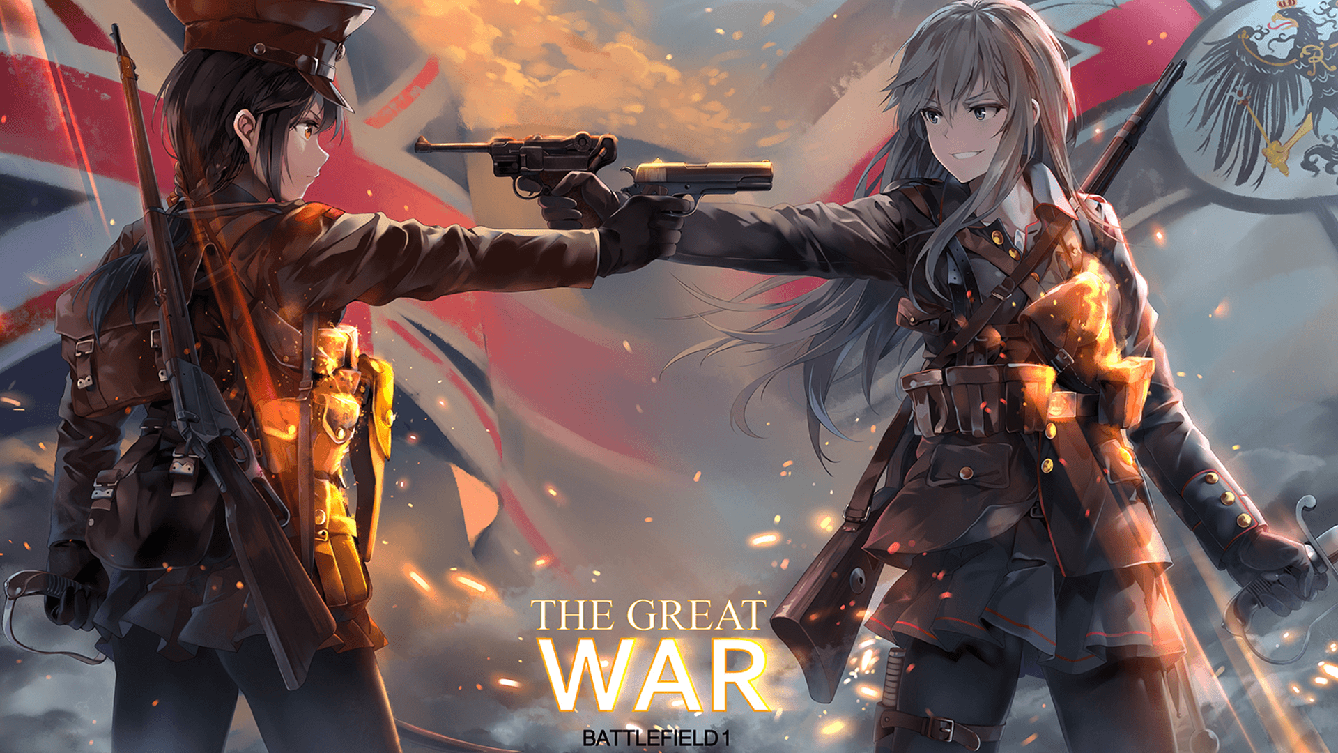 Anime Girls Ww2 Wallpapers