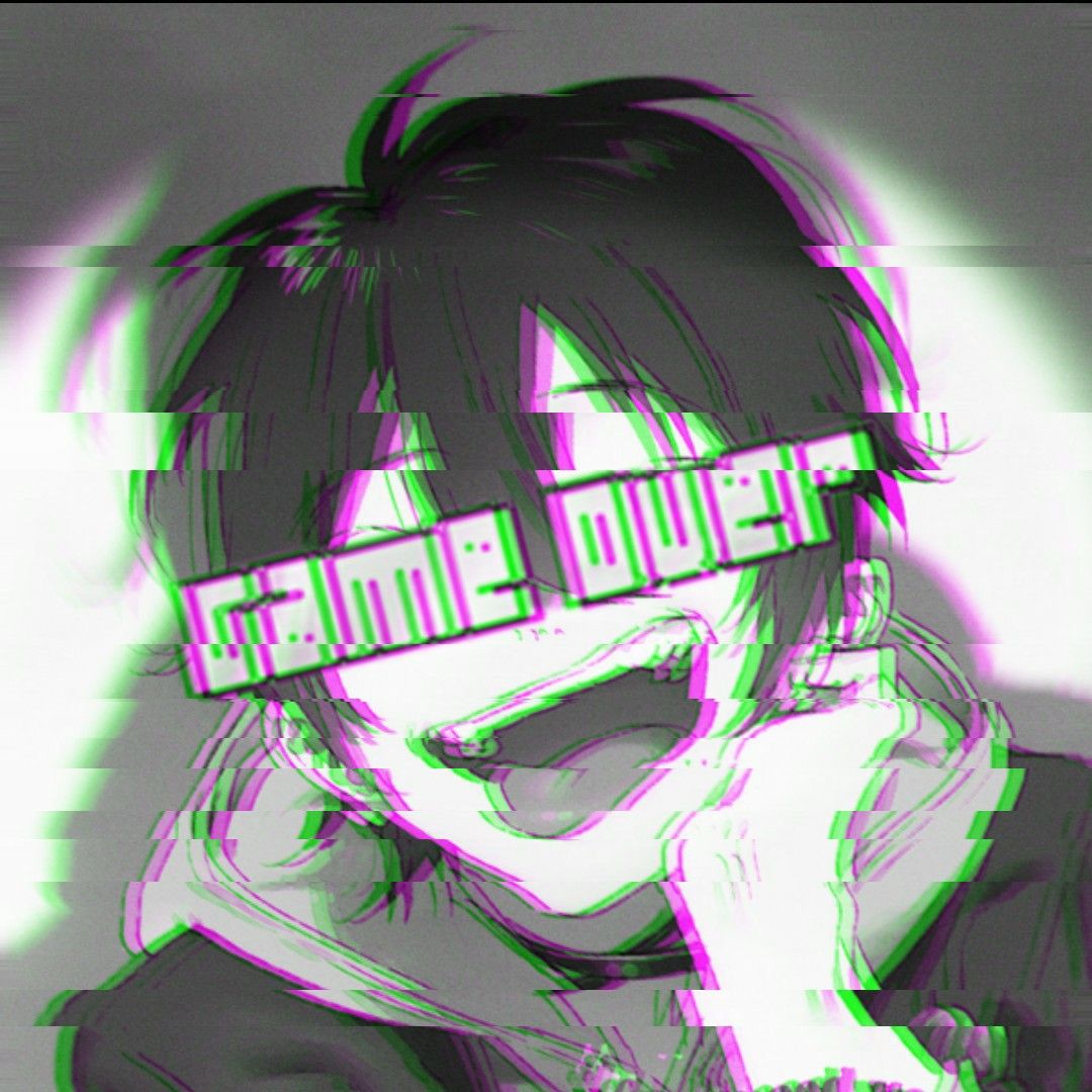 Anime Glitch Boy Wallpapers