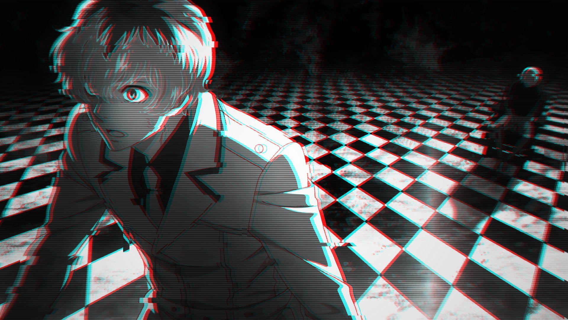 Anime Glitch Boy Wallpapers