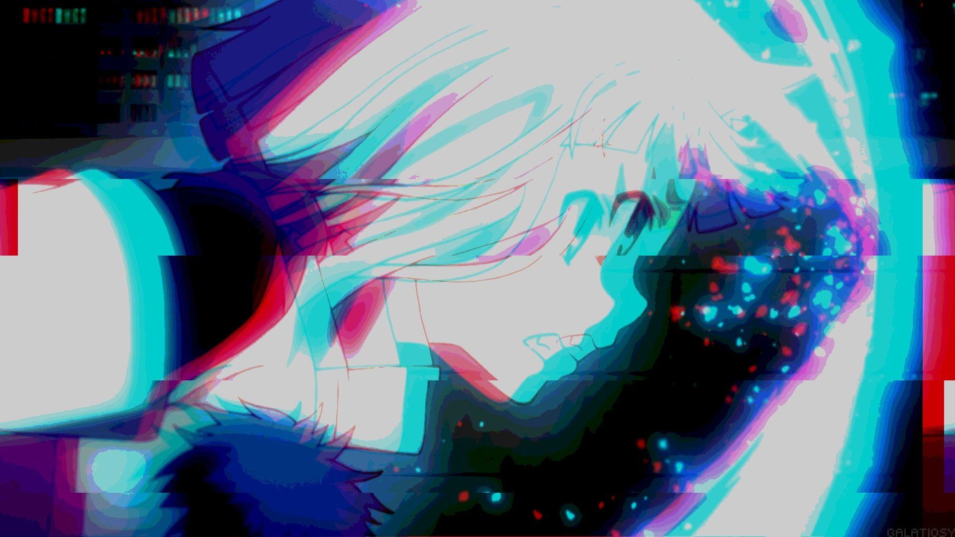 Anime Glitch Boy Wallpapers