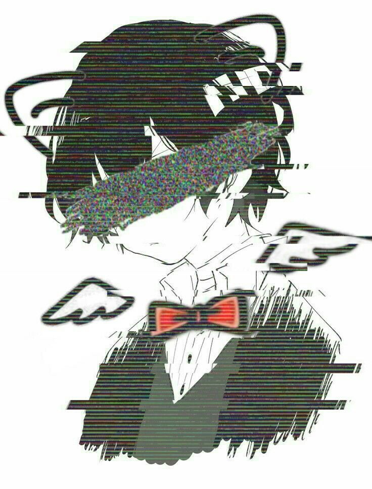 Anime Glitch Boy Wallpapers