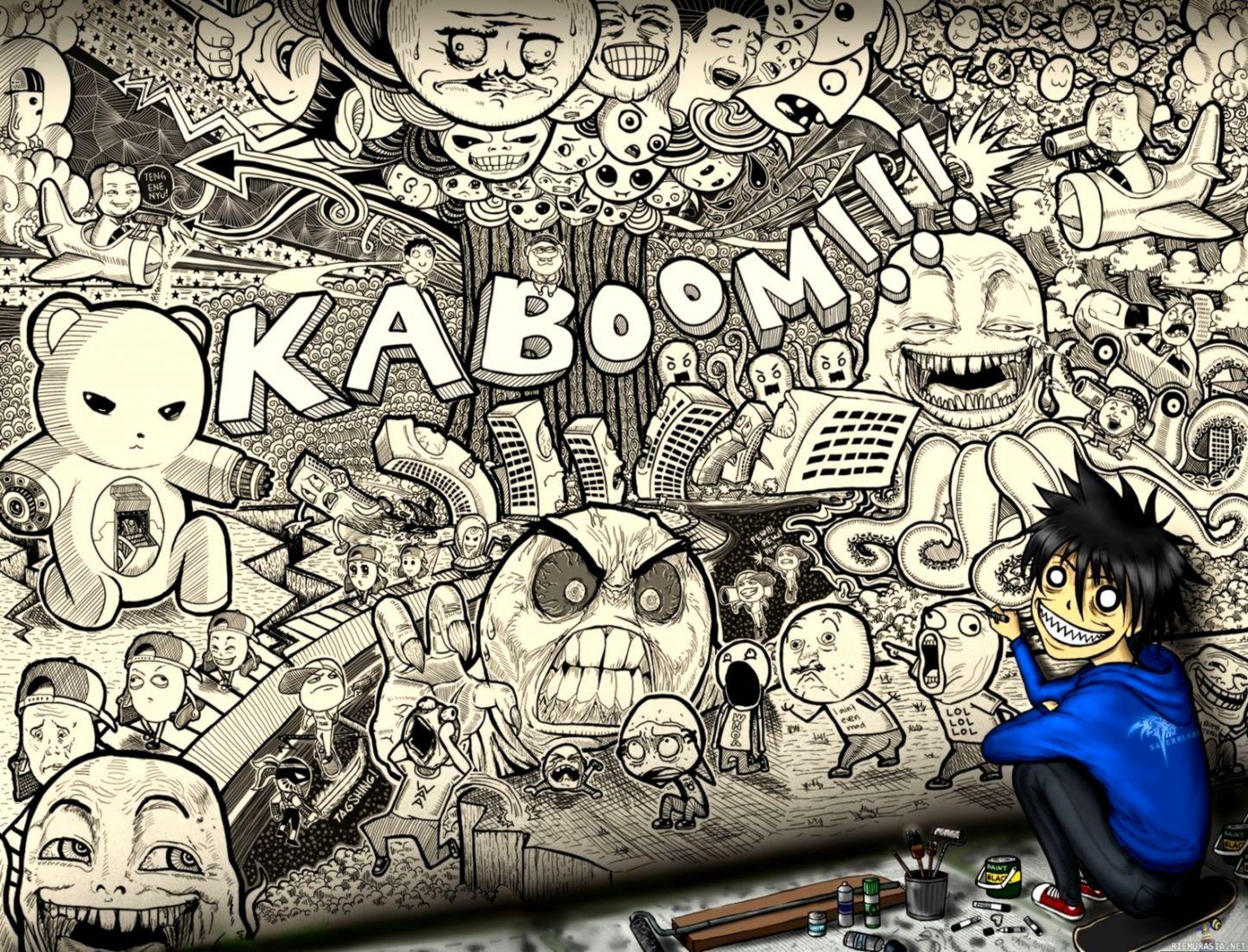 Anime Graffiti Wallpapers