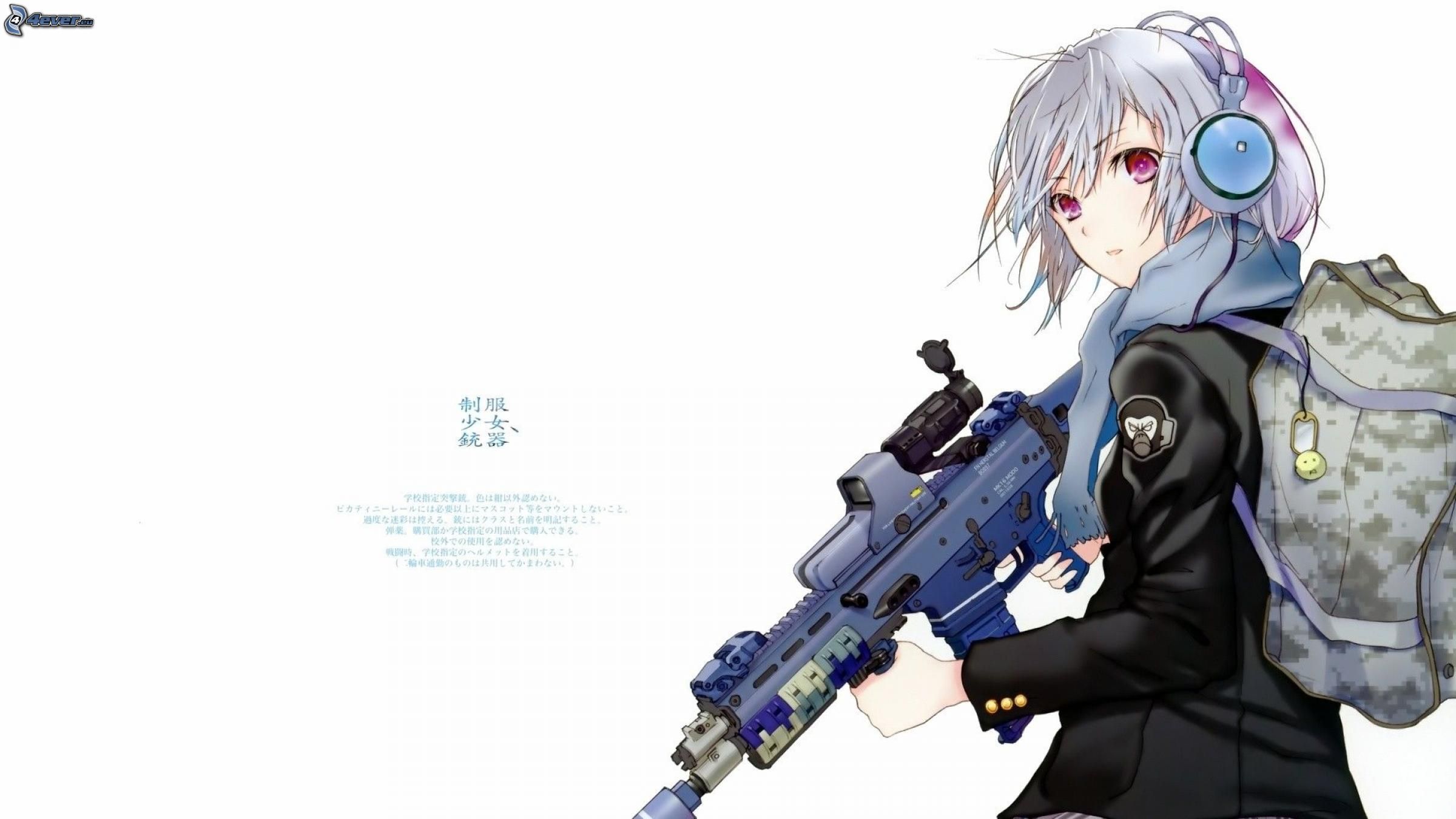 Anime Gun Wallpapers