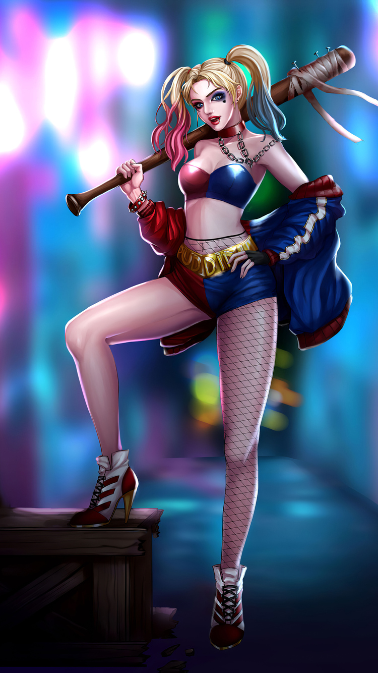 Anime Harley Quinn Wallpapers