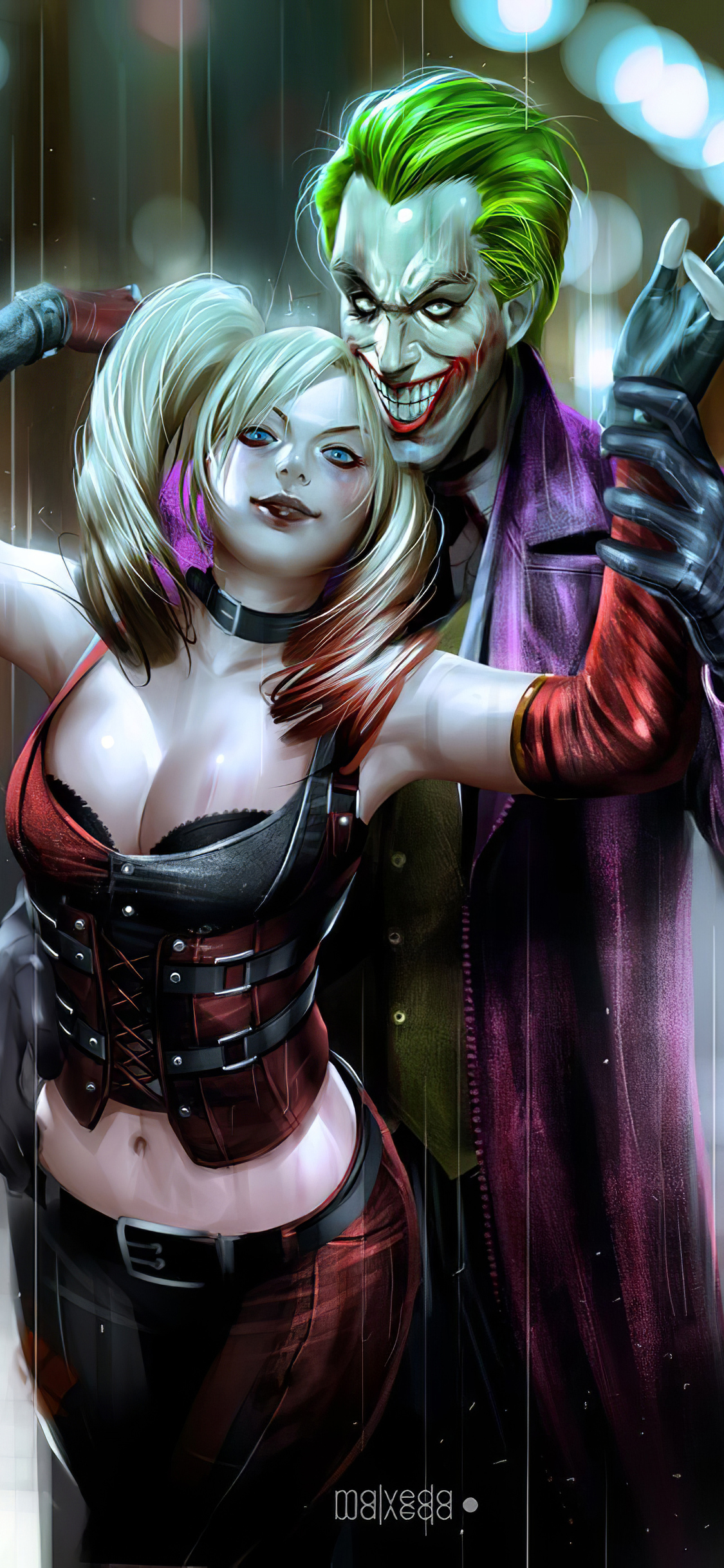 Anime Joker And Harley Quinn Wallpapers