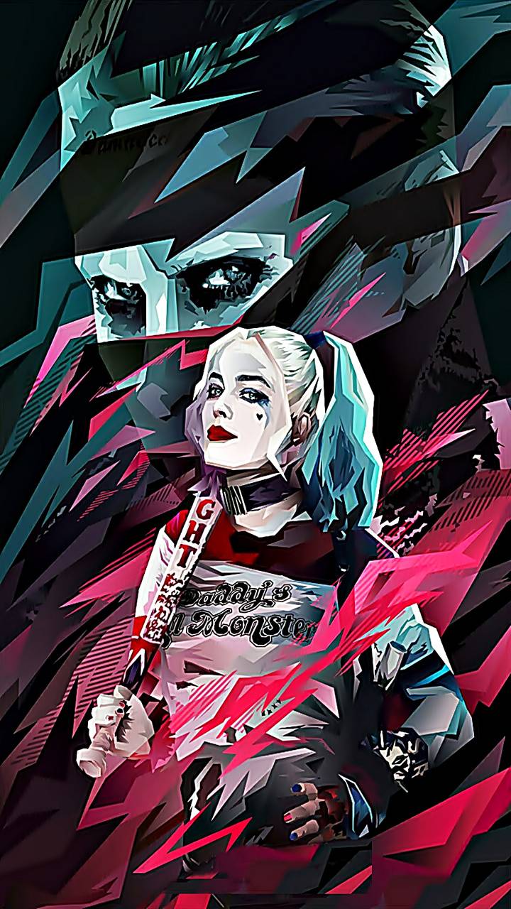 Anime Joker And Harley Quinn Wallpapers