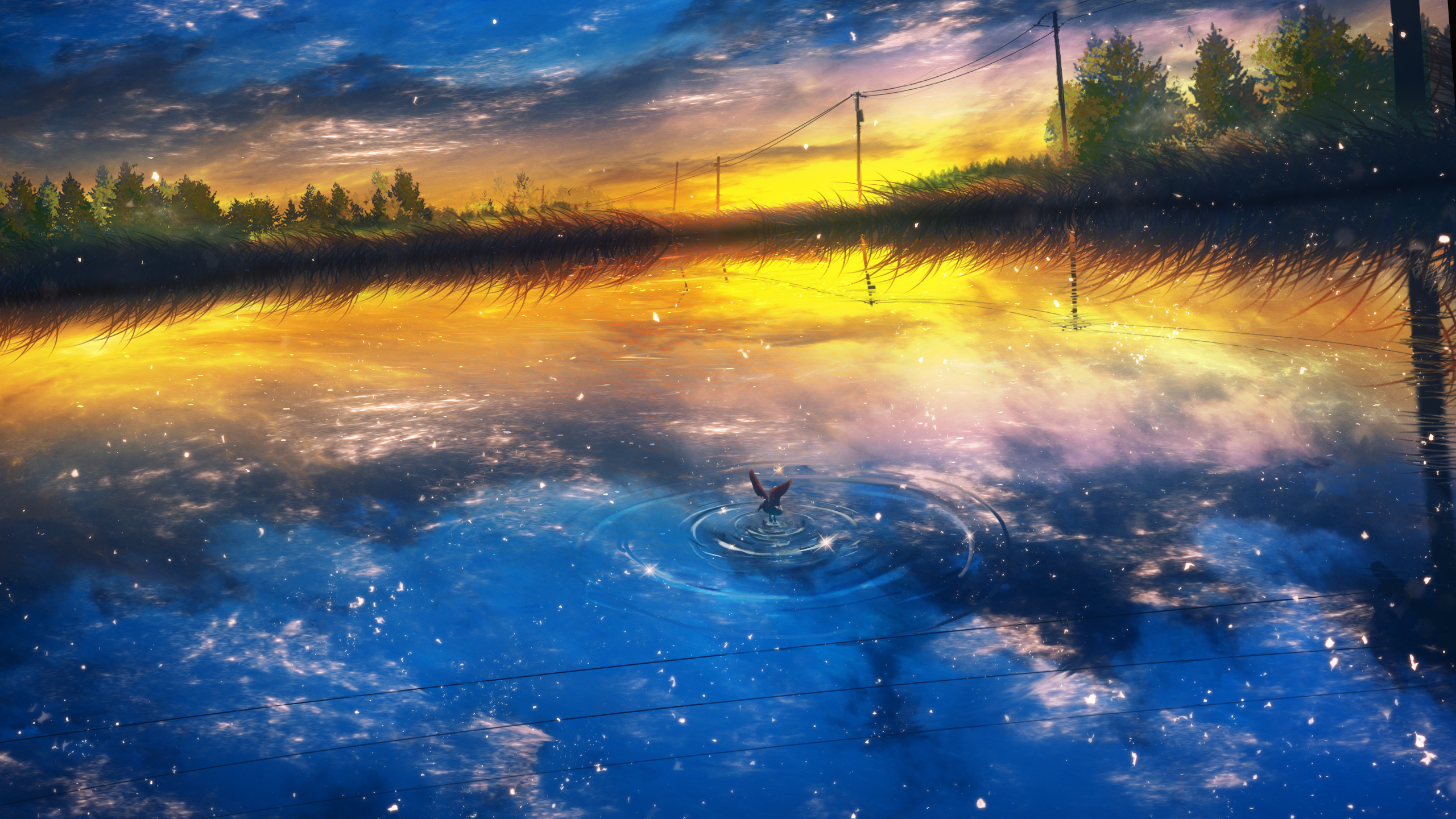 Anime Lake Wallpapers