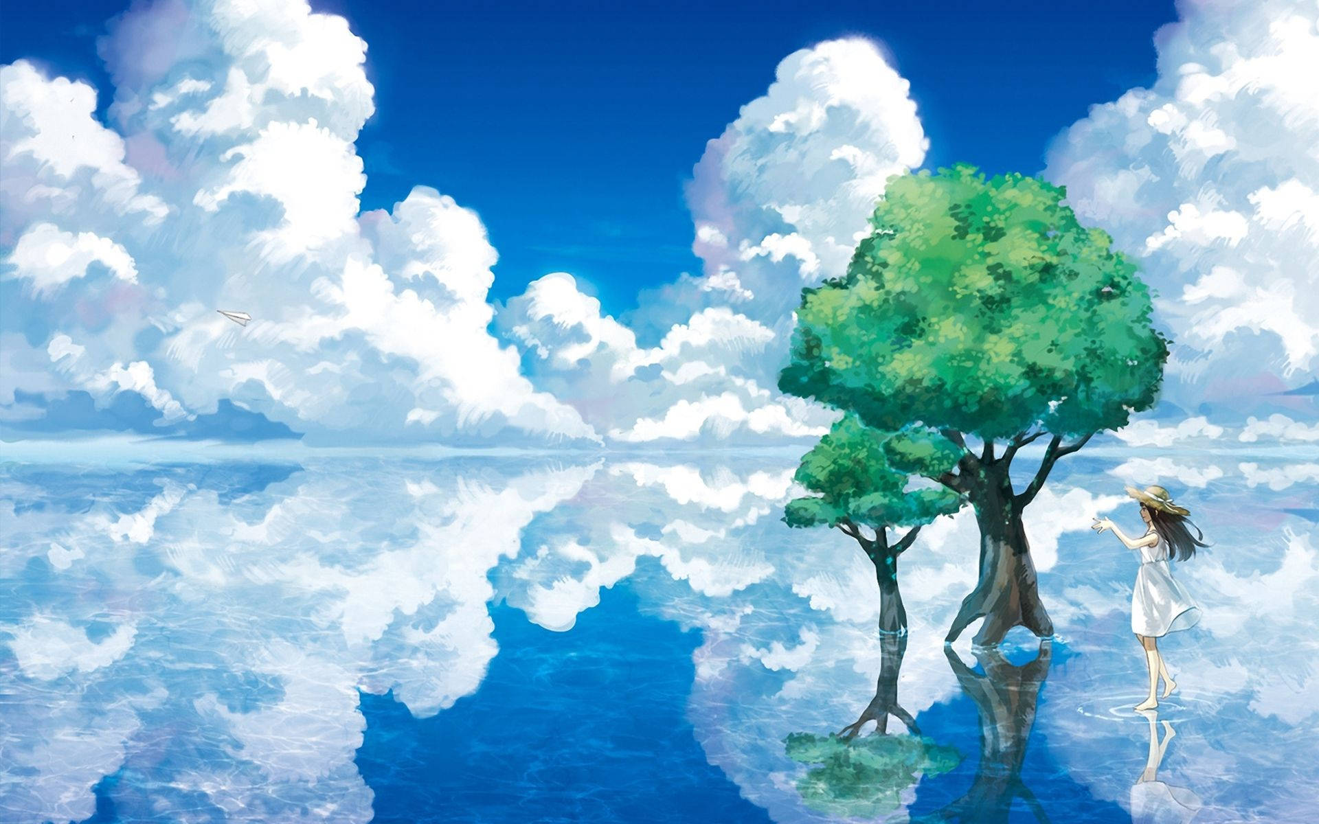 Anime Lake Wallpapers