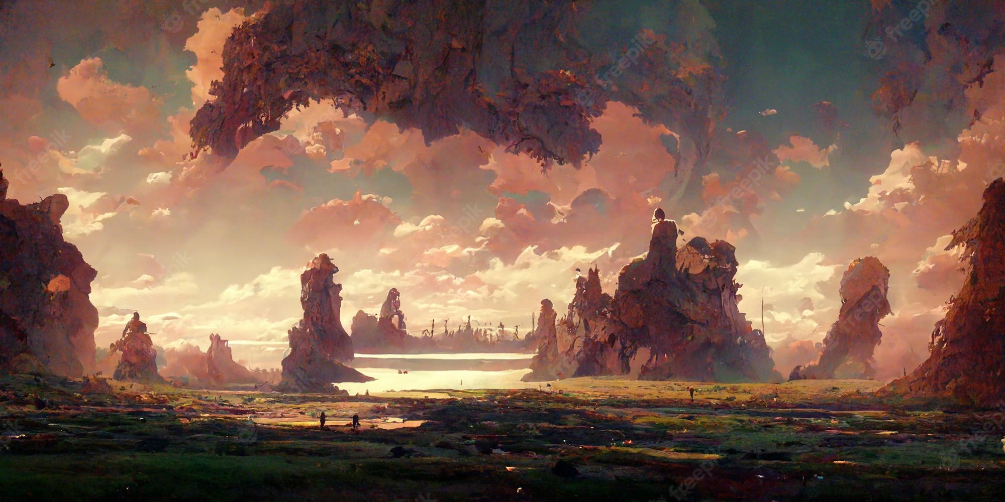 Anime Landscape Wallpapers