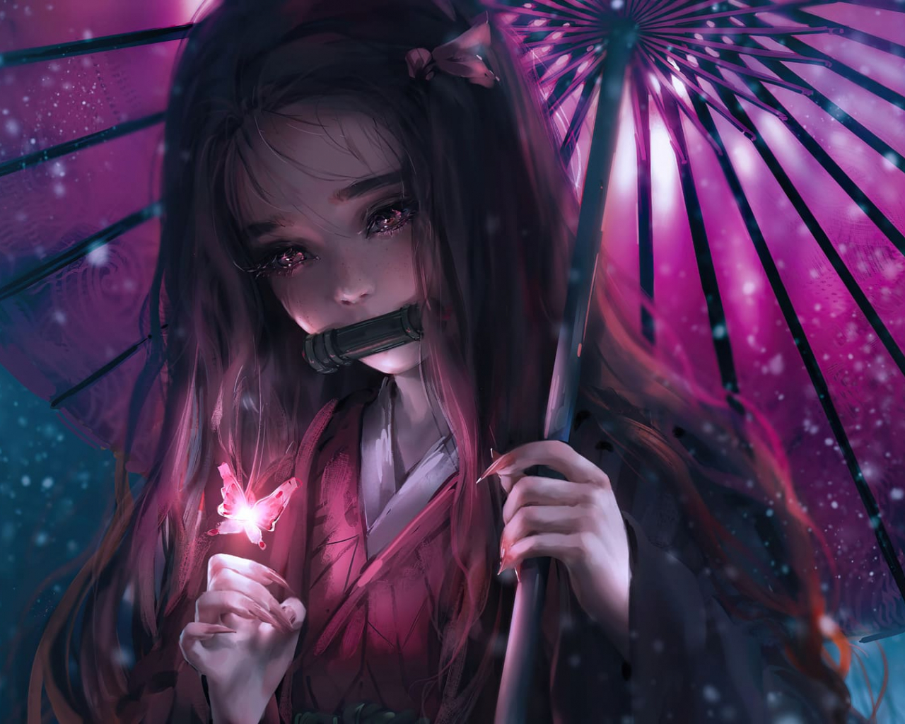 Anime Light Purple And Pink Aesthetic Wallpapers