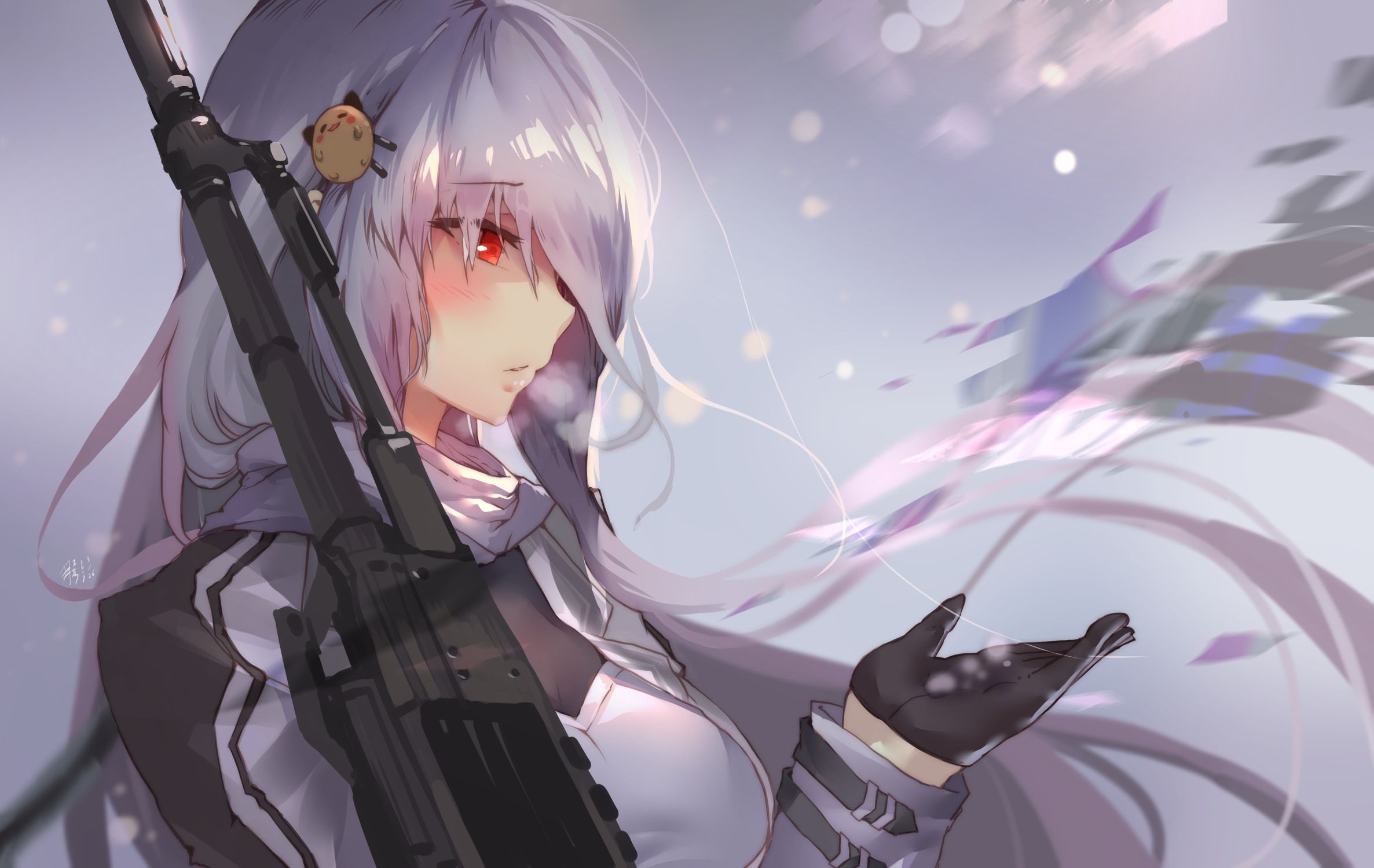 Anime Loli With Guns Wallpapers