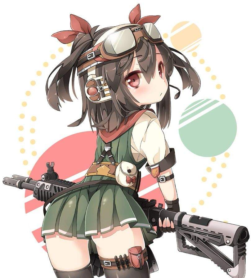 Anime Loli With Guns Wallpapers