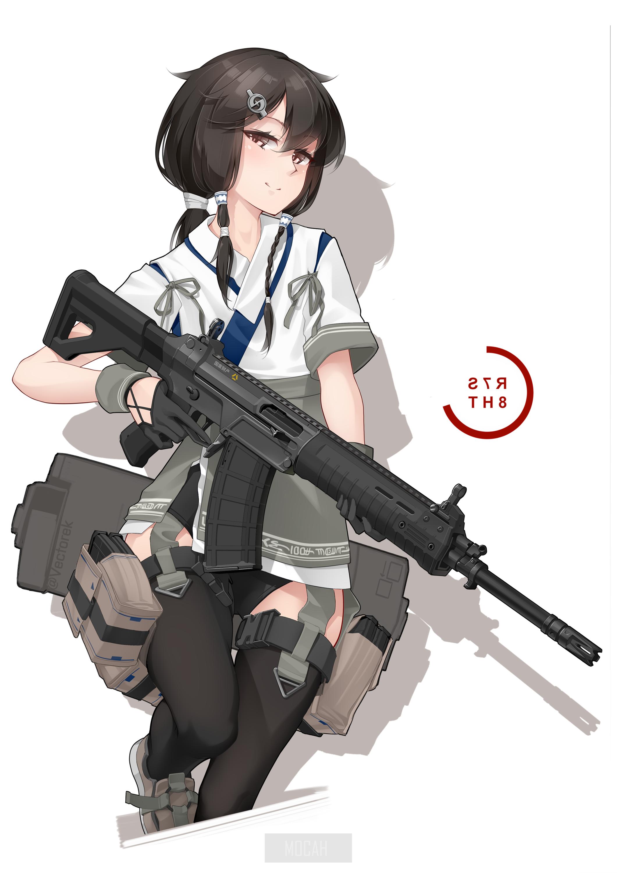 Anime Loli With Guns Wallpapers