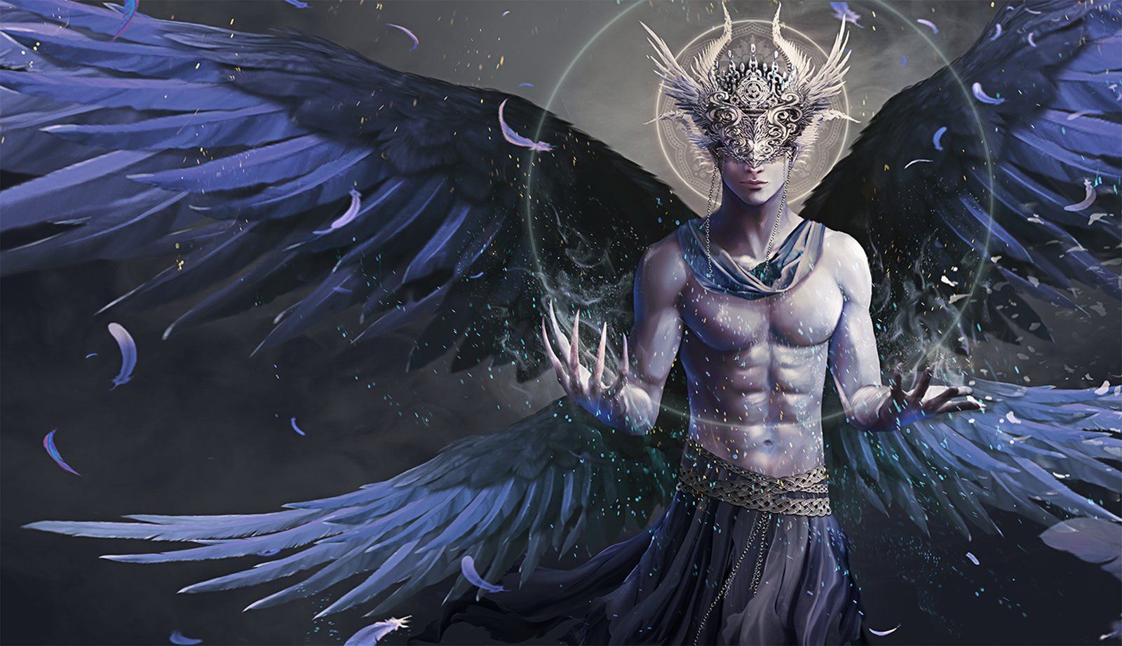 Anime Male Fallen Angel Wallpapers