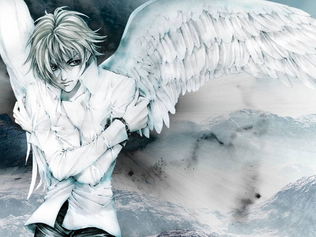 Anime Male Fallen Angel Wallpapers