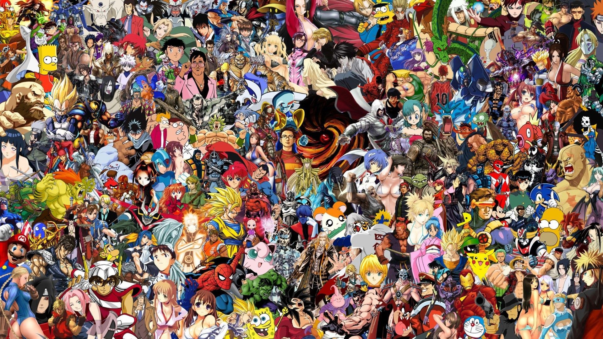 Anime Mashup Iphone Wallpapers