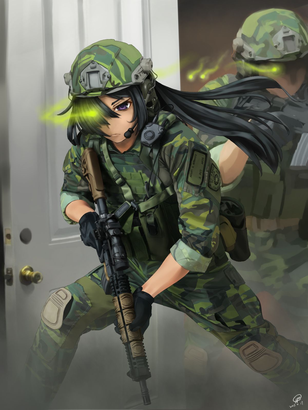 Anime Military Girl Wallpapers