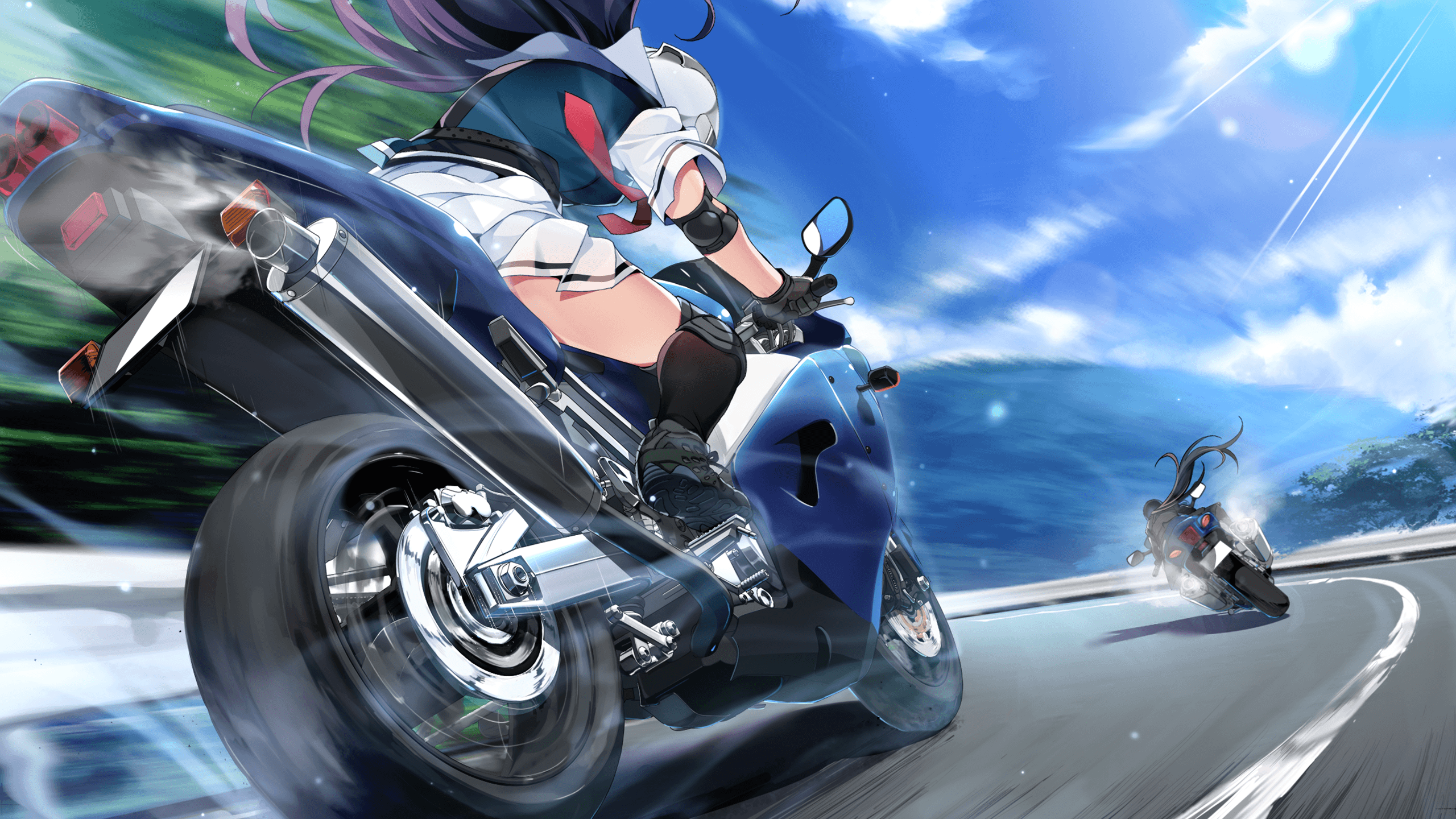 Anime Motorcycle Wallpapers