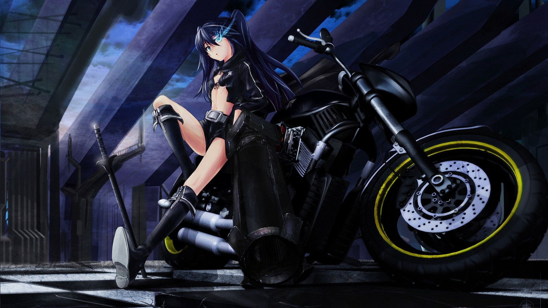 Anime Motorcycle Wallpapers