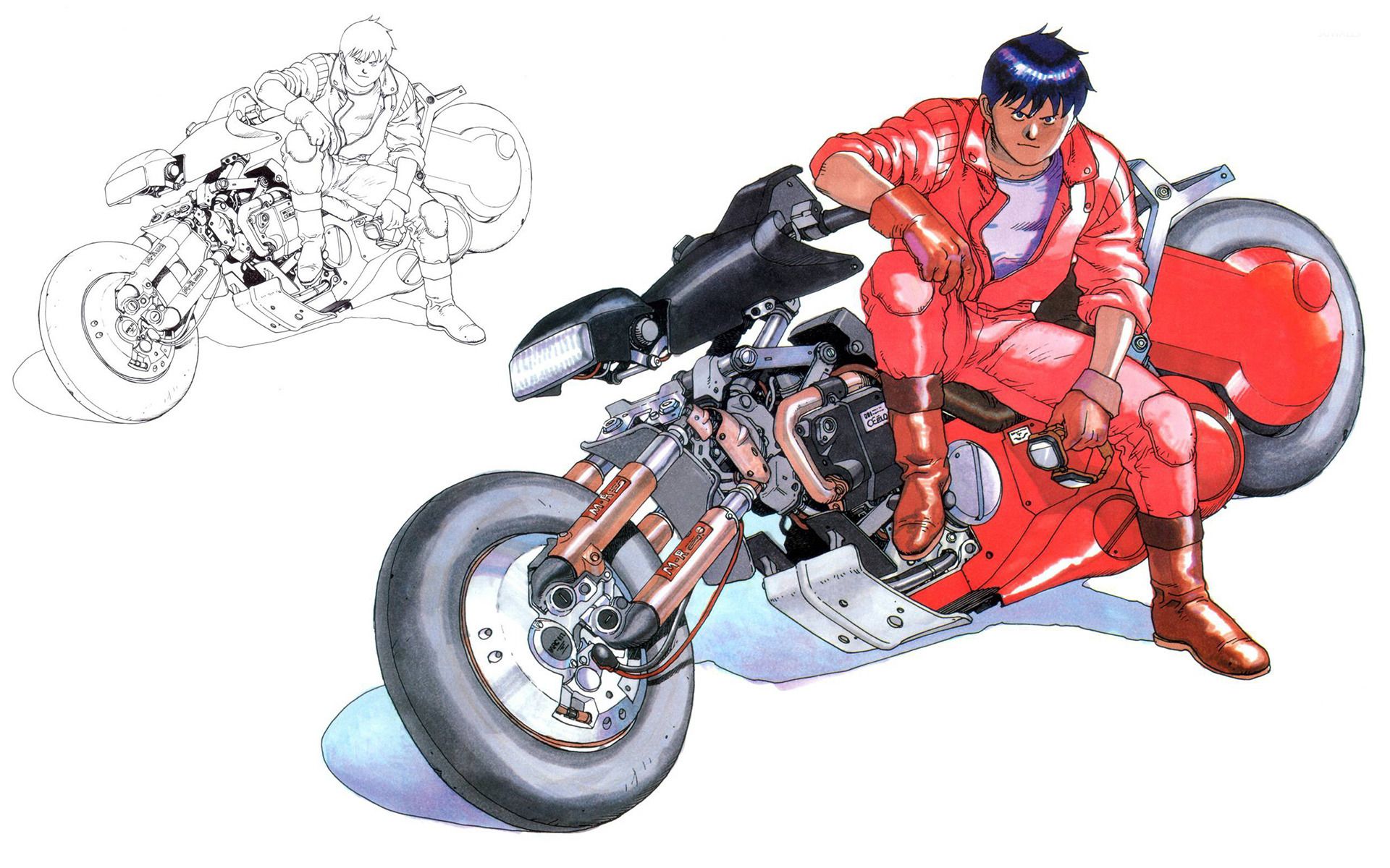 Anime Motorcycle Wallpapers