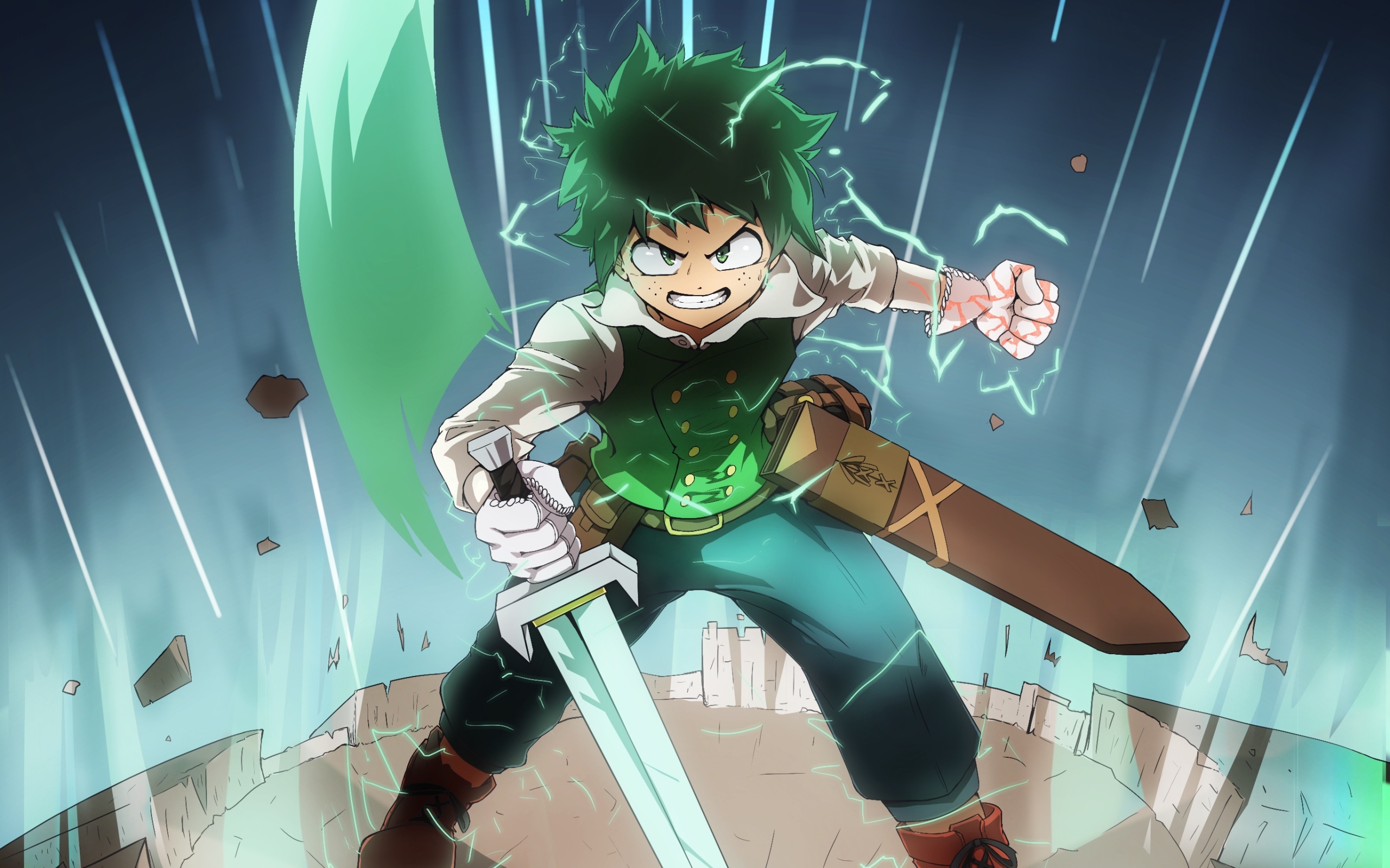 Anime My Hero Academia Deku Wallpapers