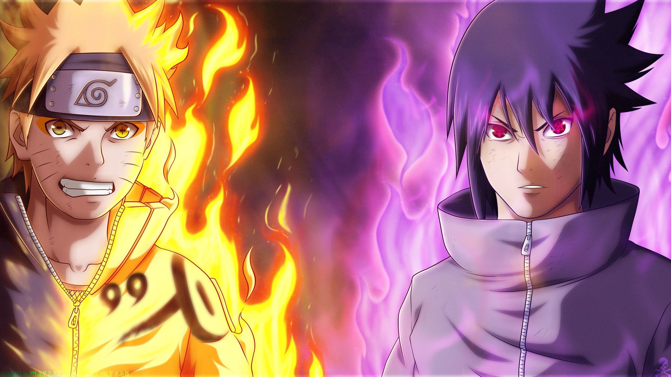 Anime Naruto And Sasuke Wallpapers