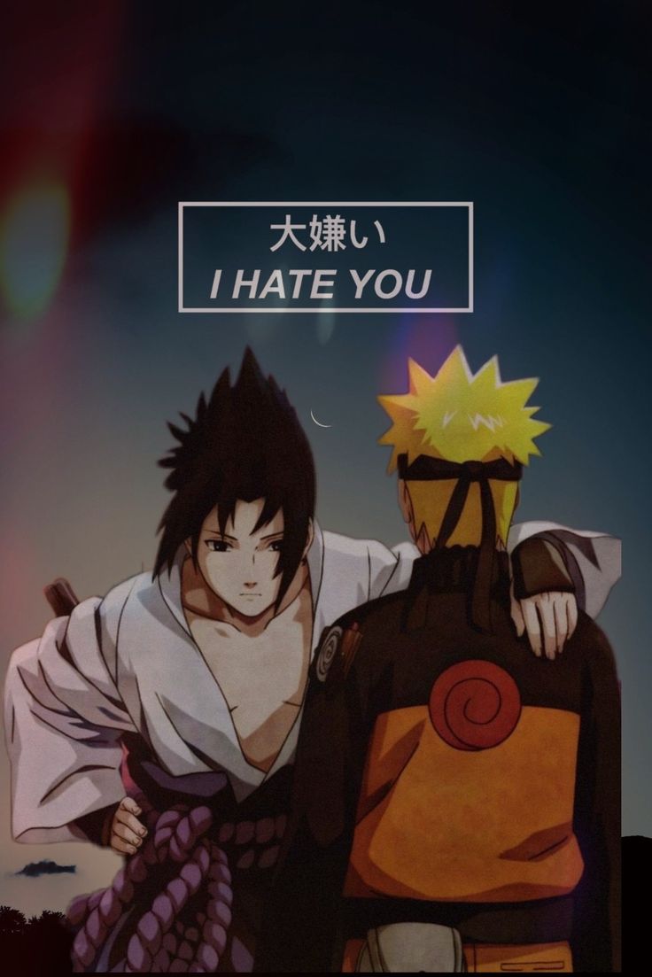 Anime Naruto And Sasuke Wallpapers