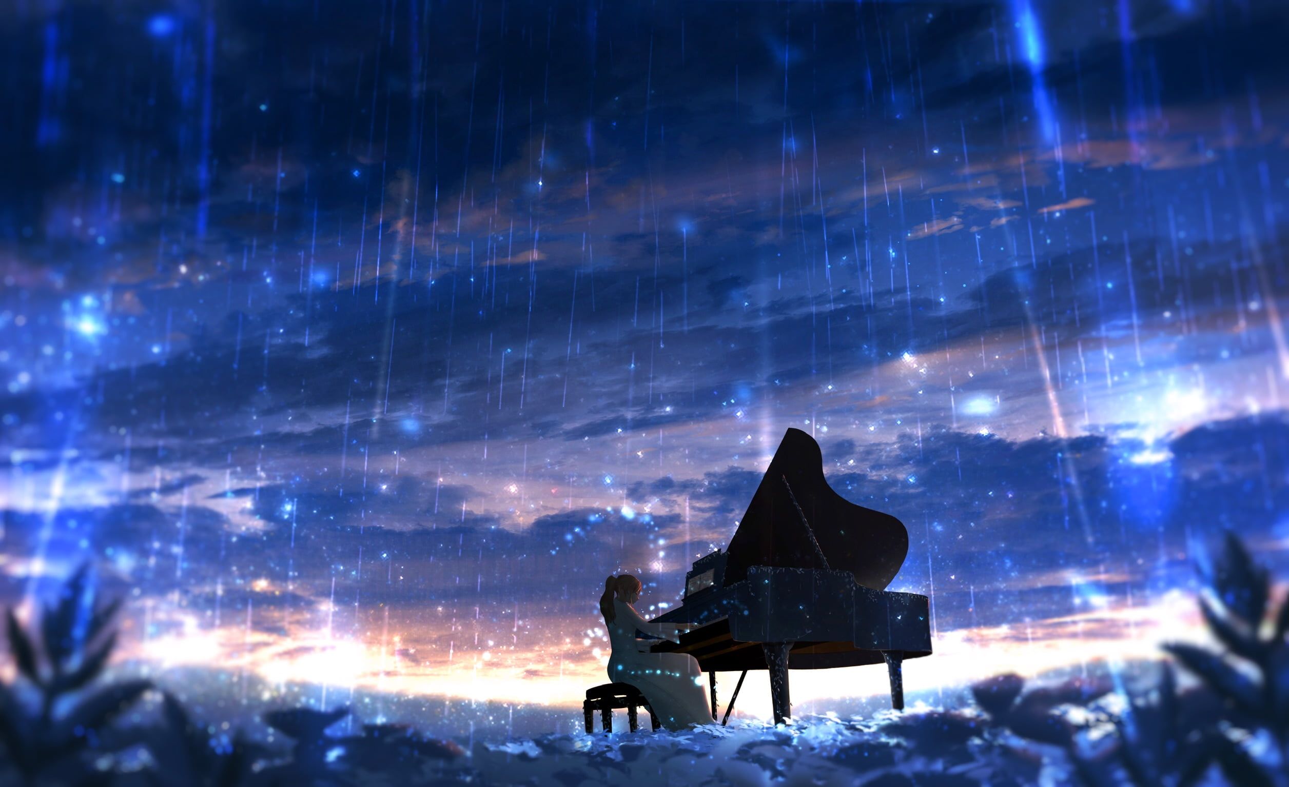 Anime Piano Wallpapers