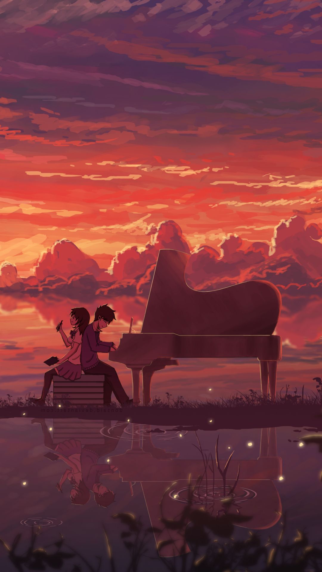 Anime Piano Wallpapers