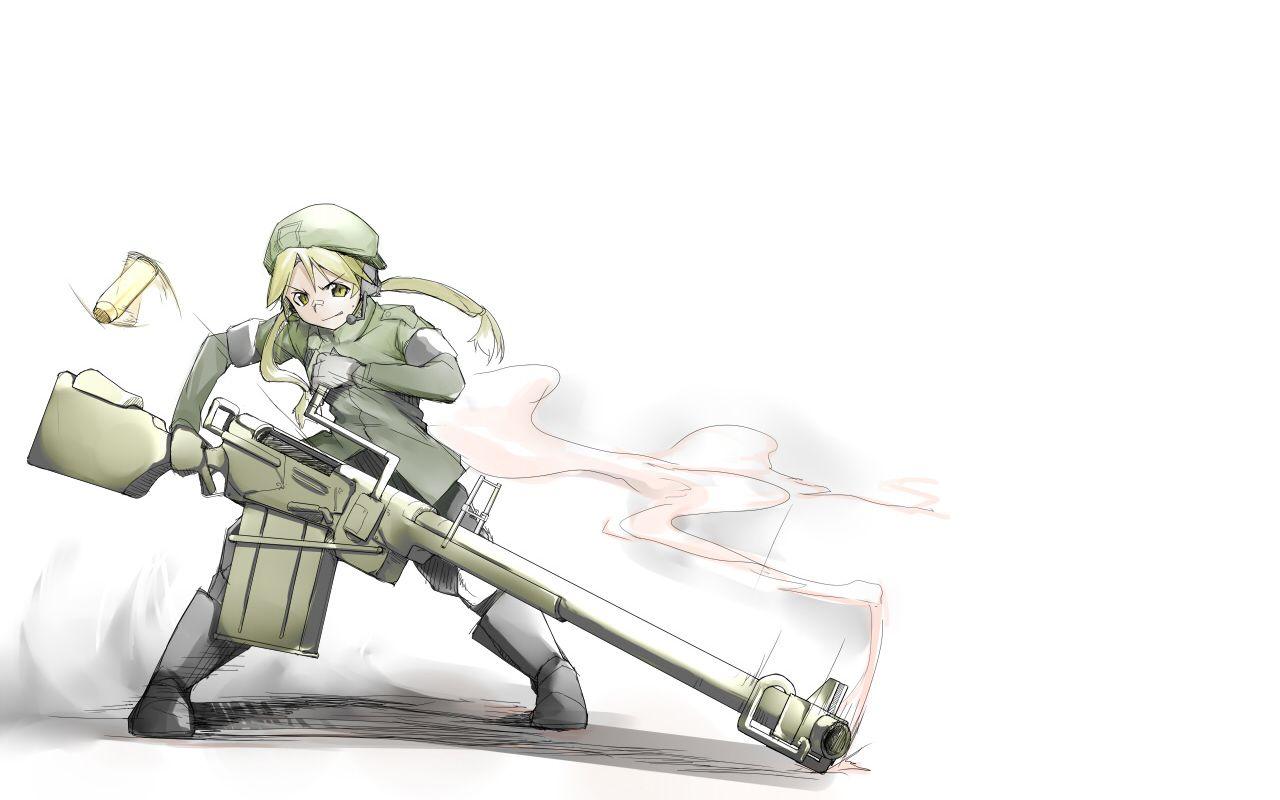 Anime Pistol Pointed Wallpapers