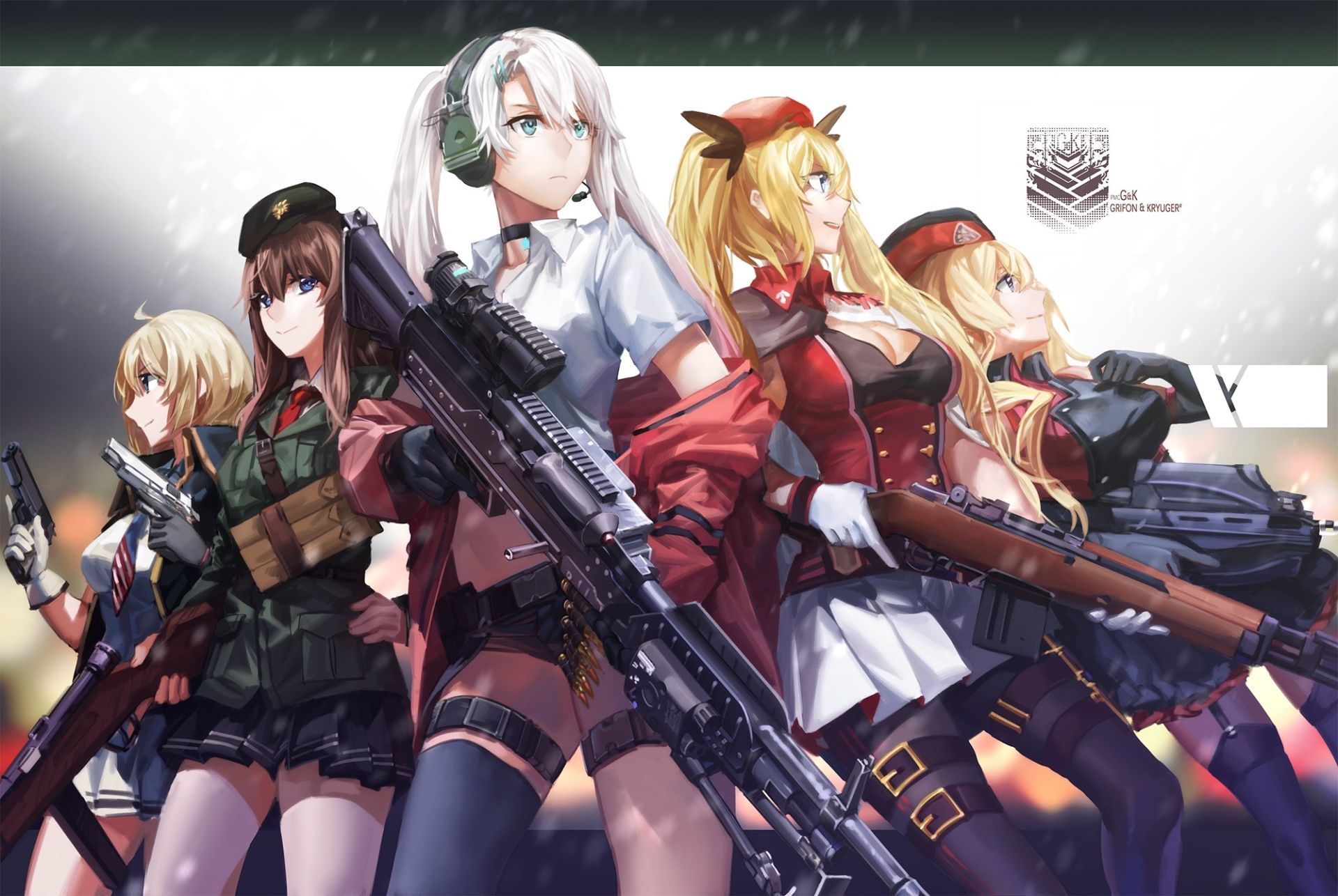 Anime Pistol Pointed Wallpapers