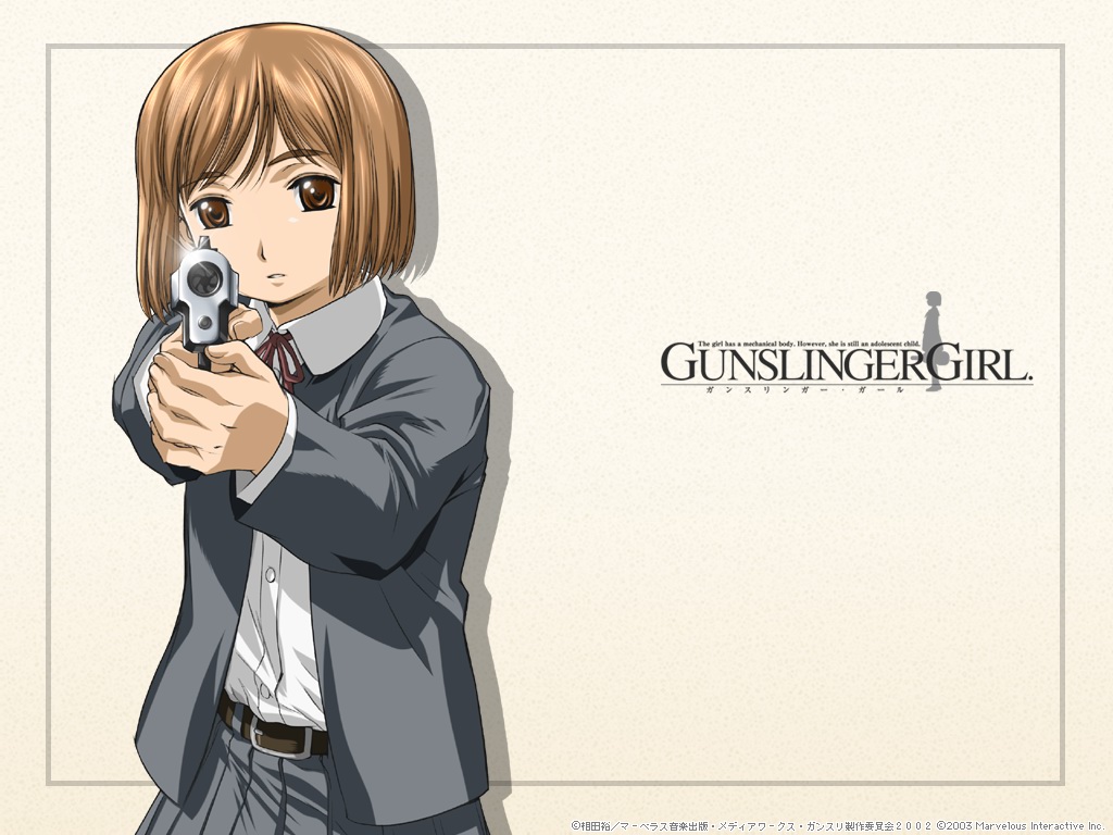 Anime Pistol Pointed Wallpapers