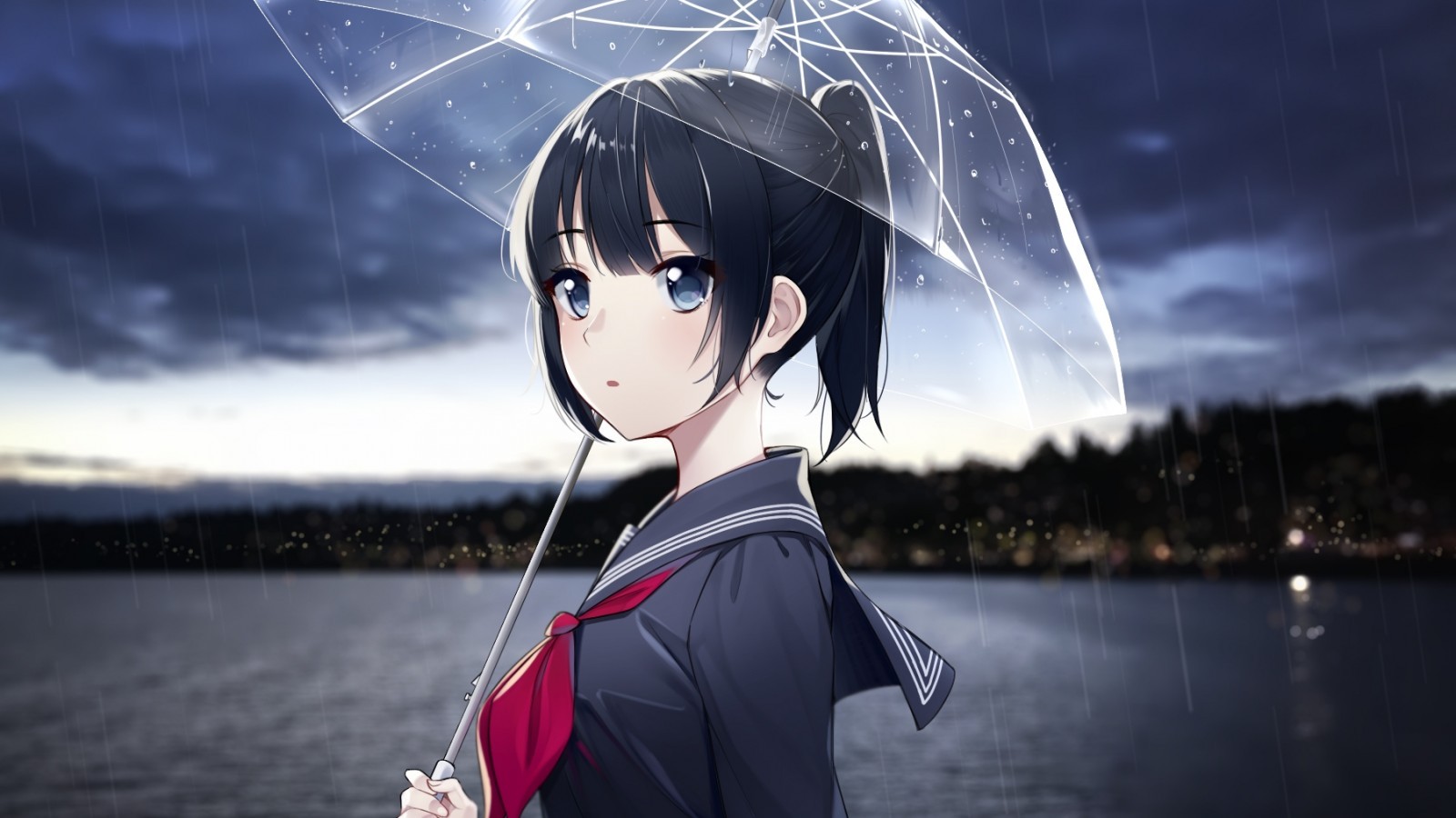 Anime Rain Live Wallpapers