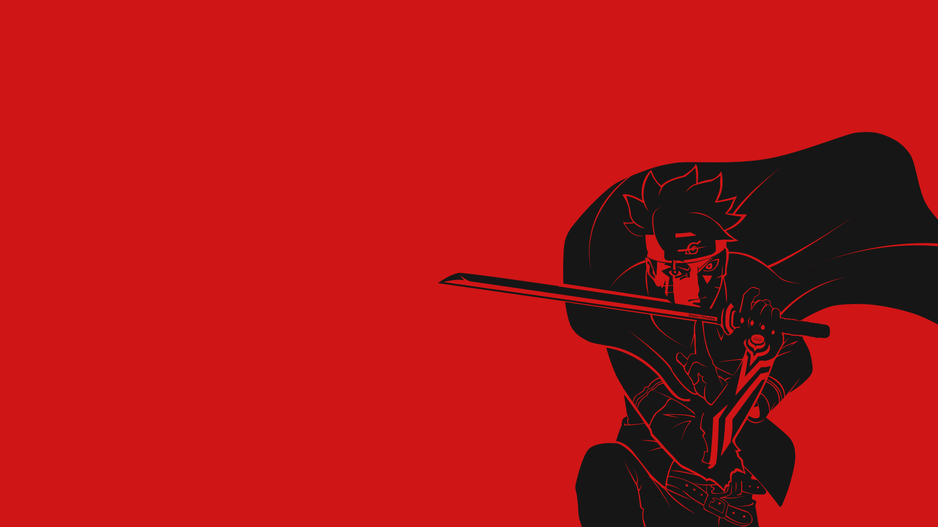 Anime Red 4K Wallpapers