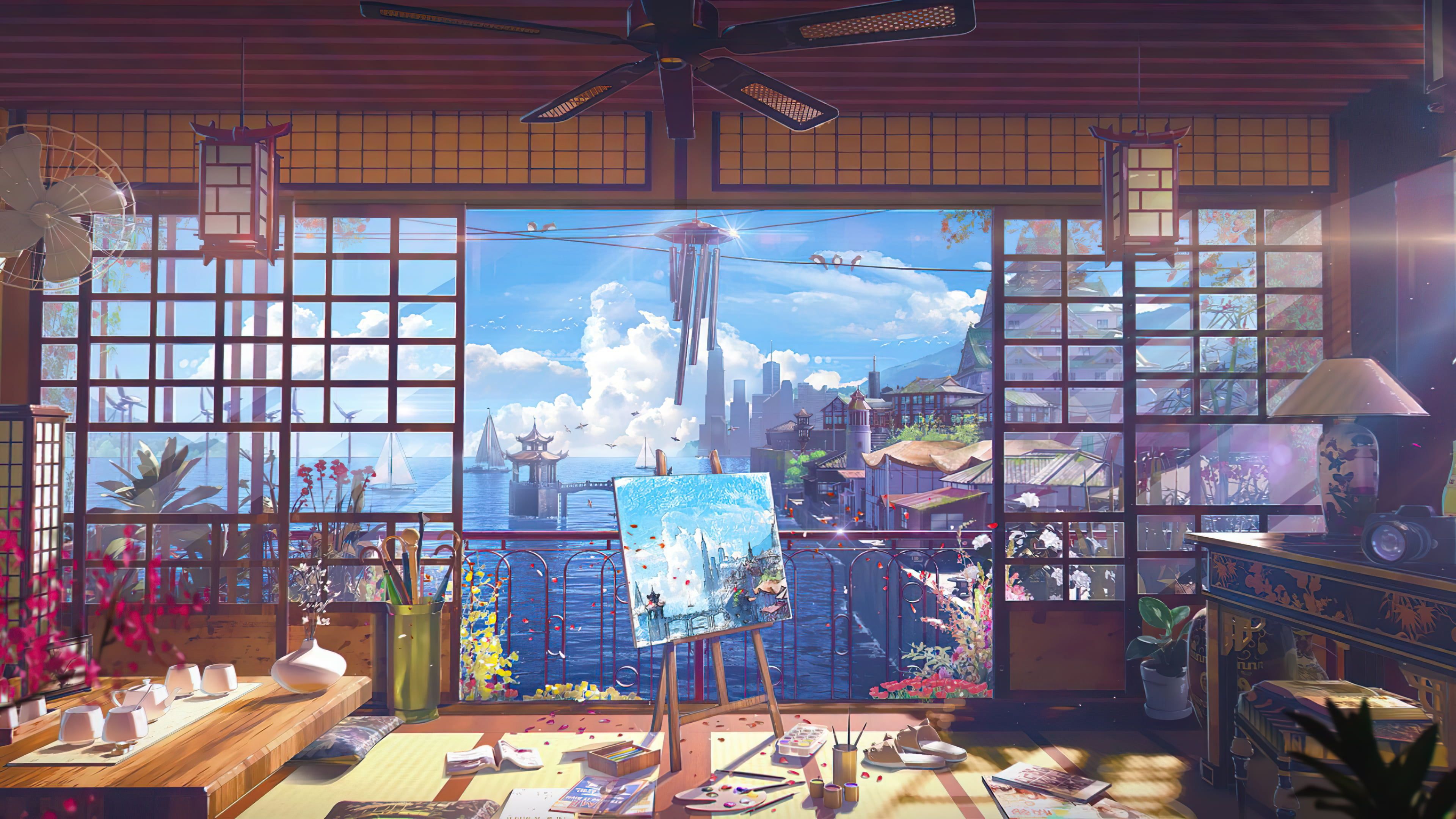 Anime Restaurant Wallpapers