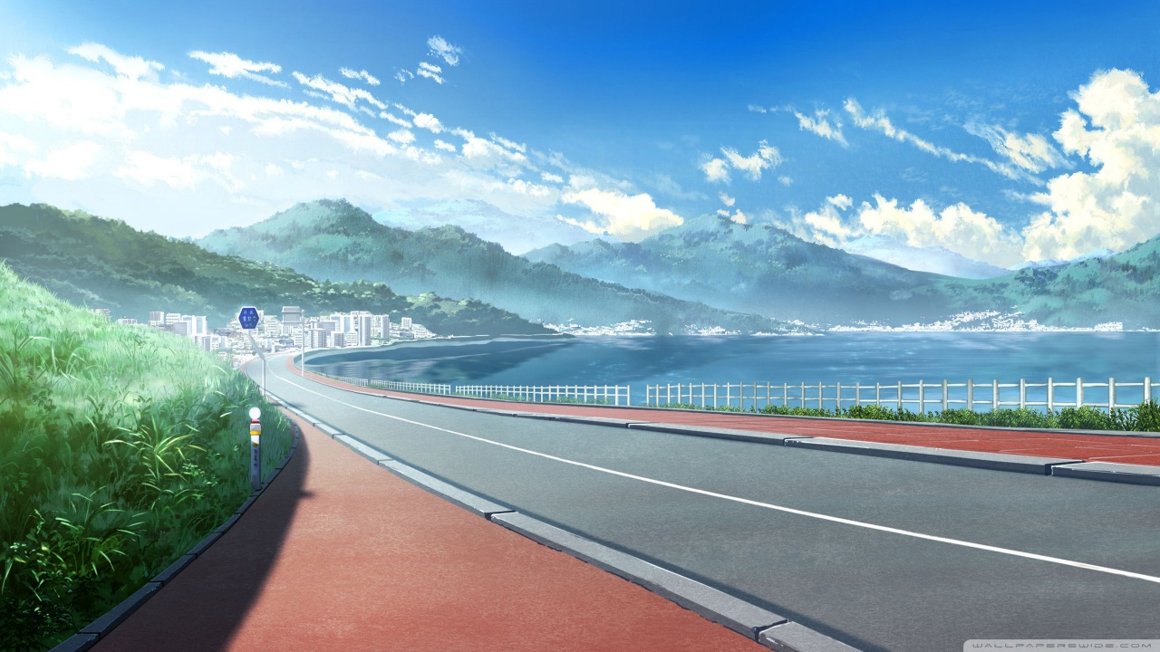 Anime Road Wallpapers