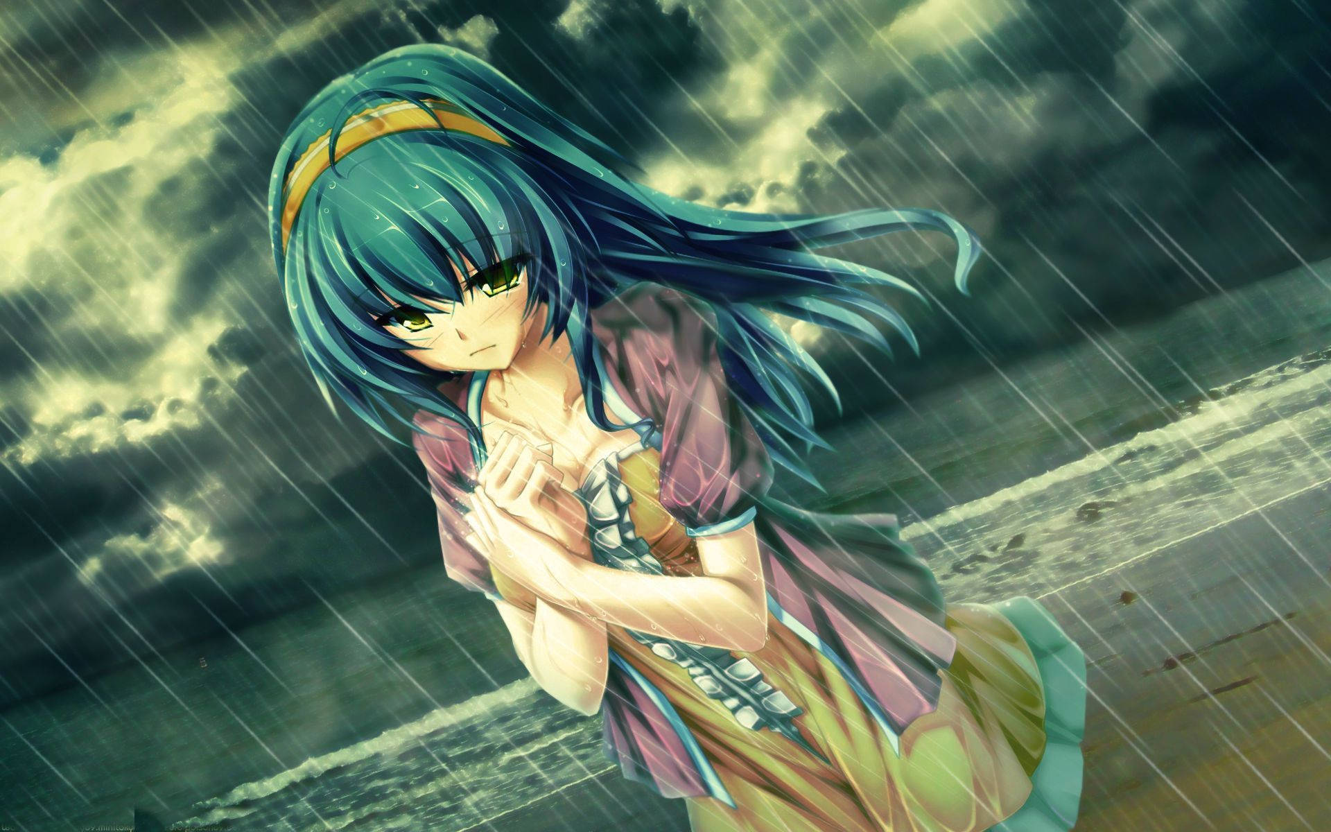 Anime Sad Girl Wallpapers