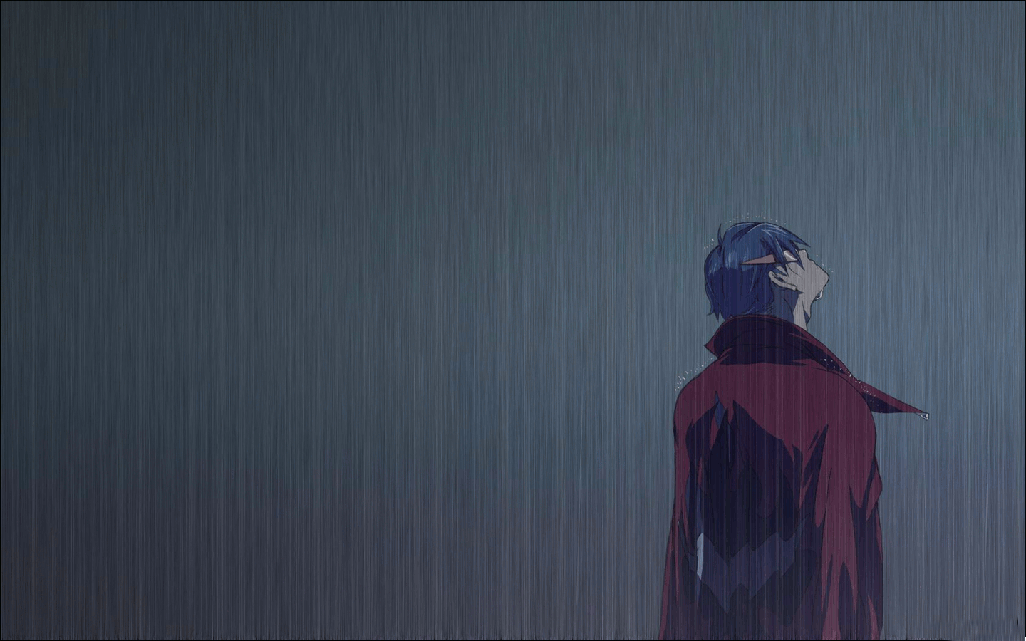 Anime Sad Rain Wallpapers