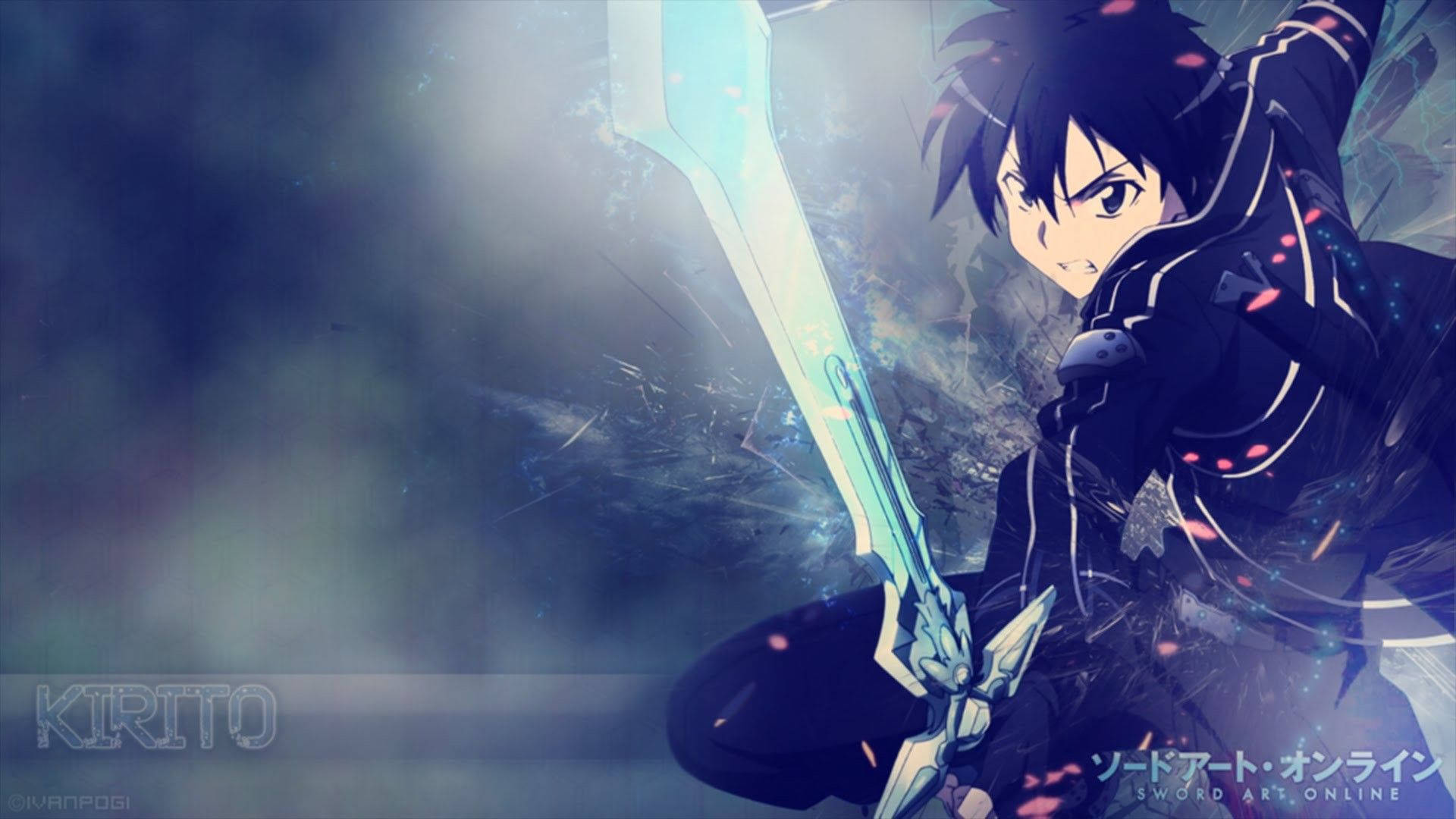 Anime Sao Kirito Dark Wallpapers