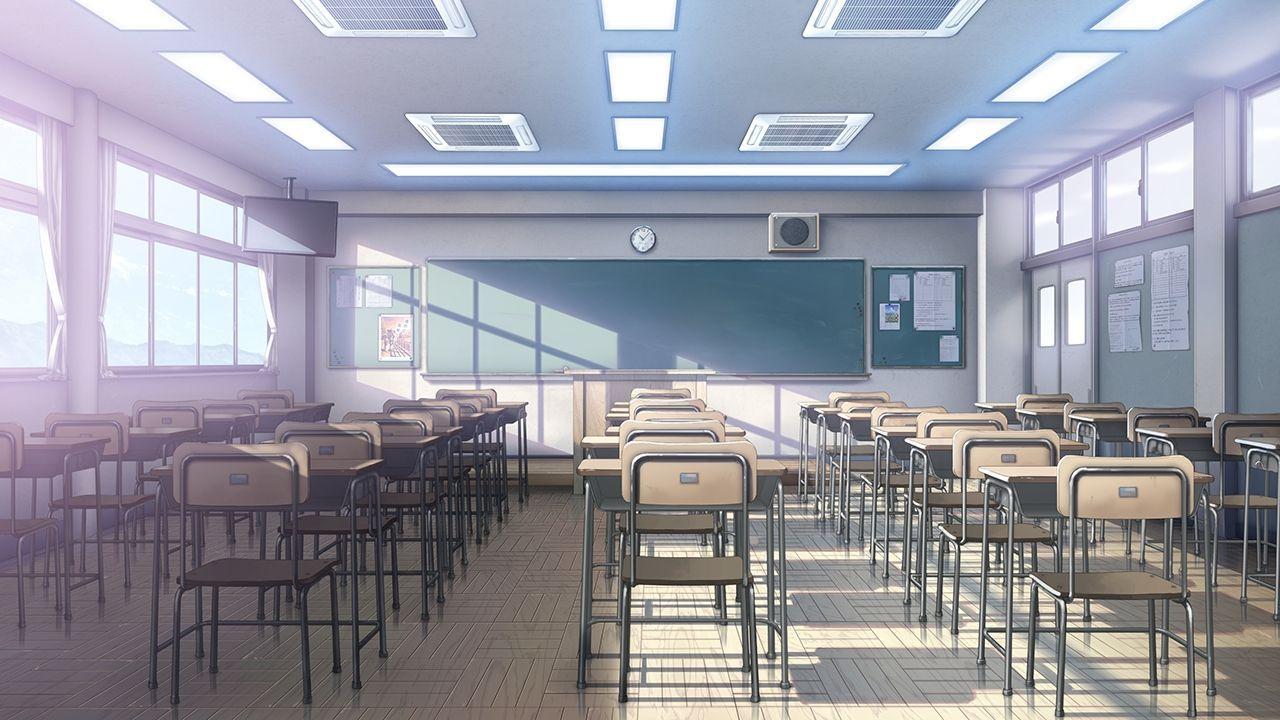 Anime School Scenery Wallpapers