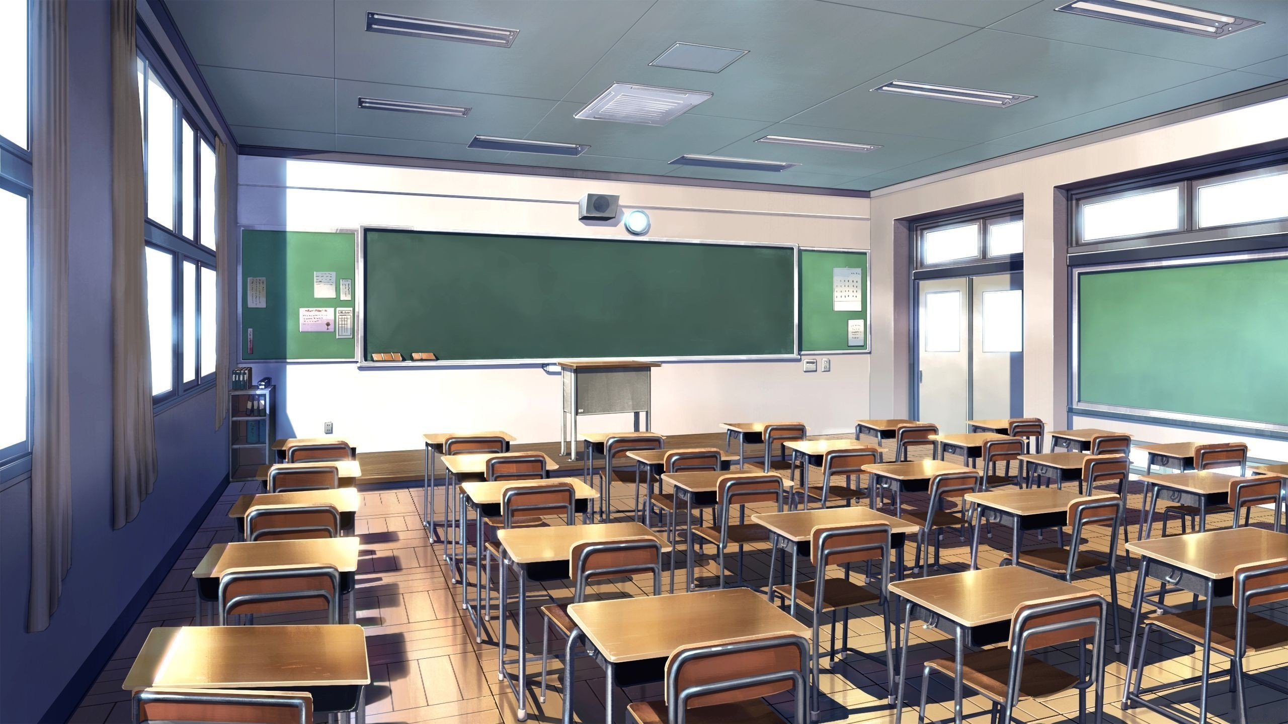 Anime School Scenery Wallpapers